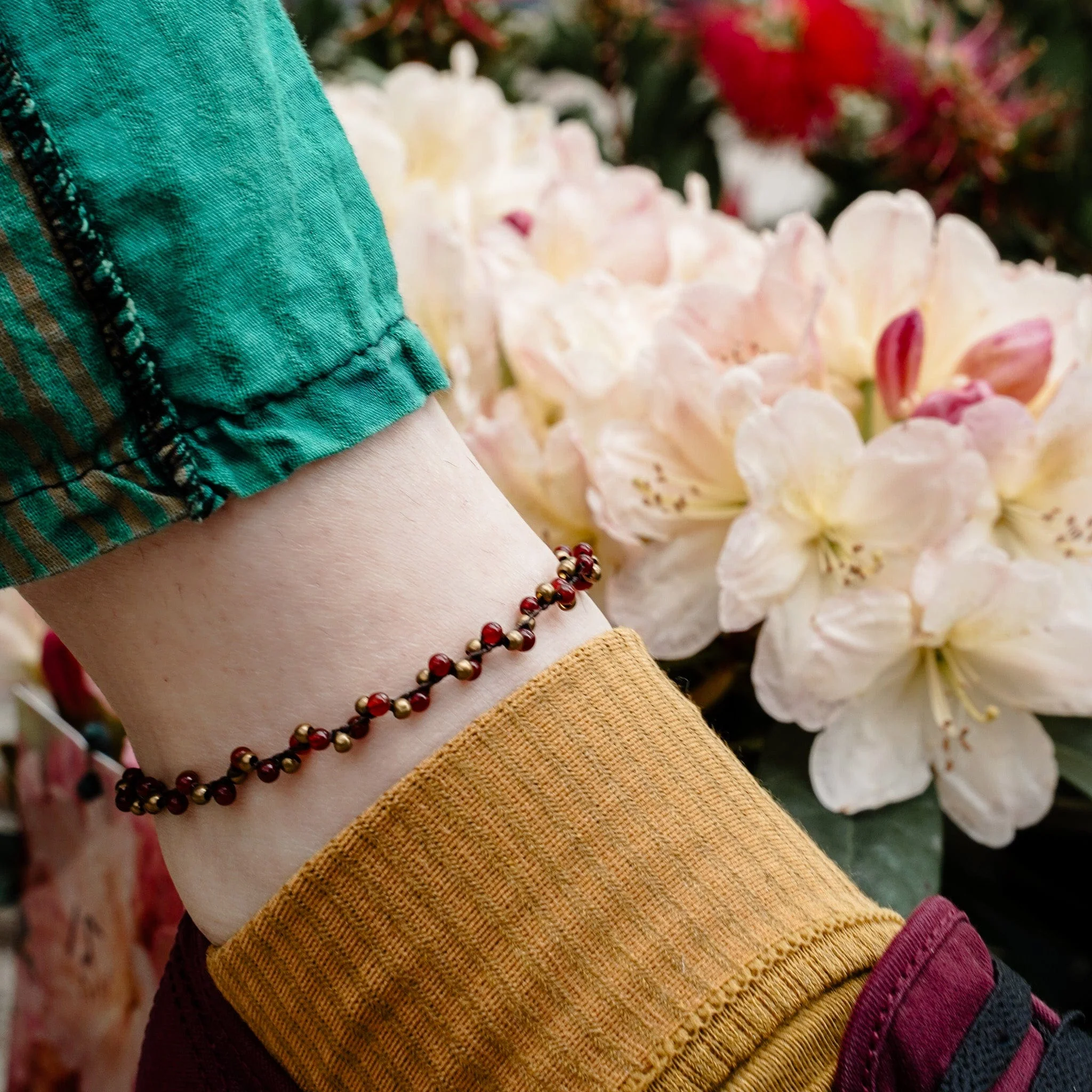 Beaded Bliss Anklet - Image 2