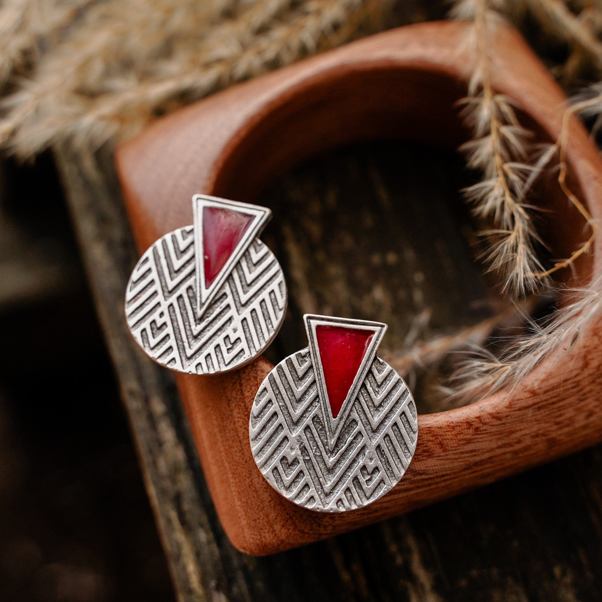 Berry Glow Earrings