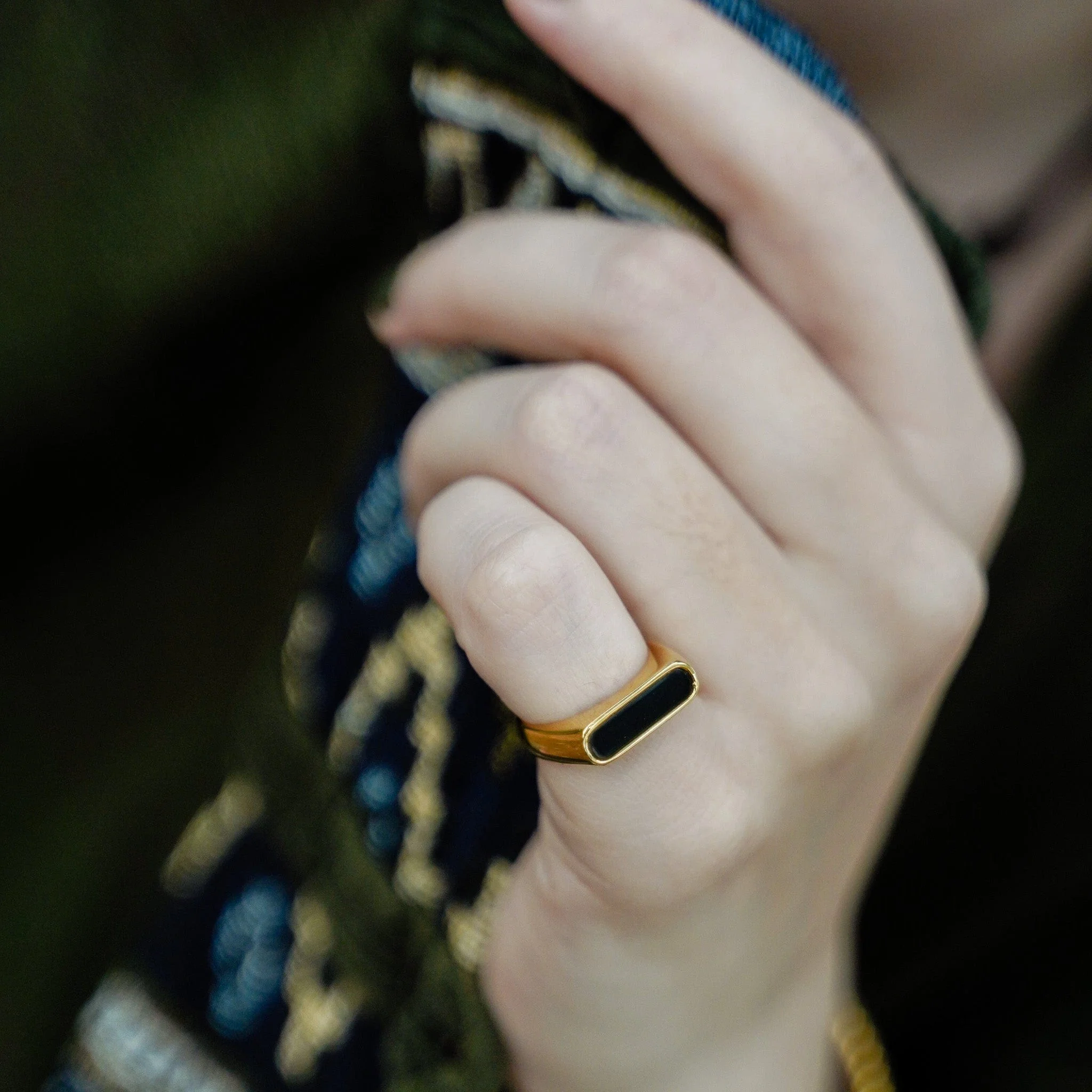 Black and Gold Ring - Image 5