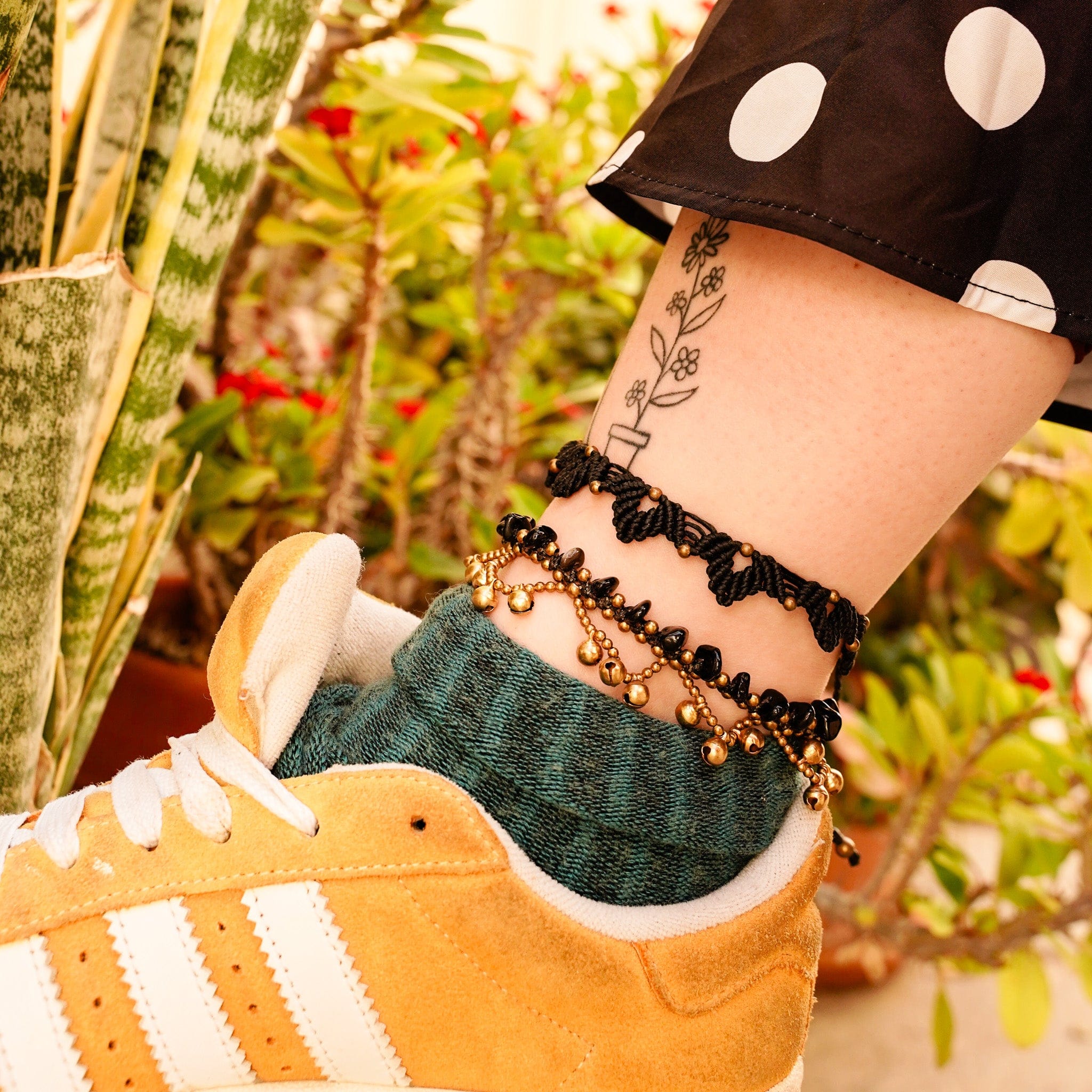 Blink & Black Anklet - Image 2