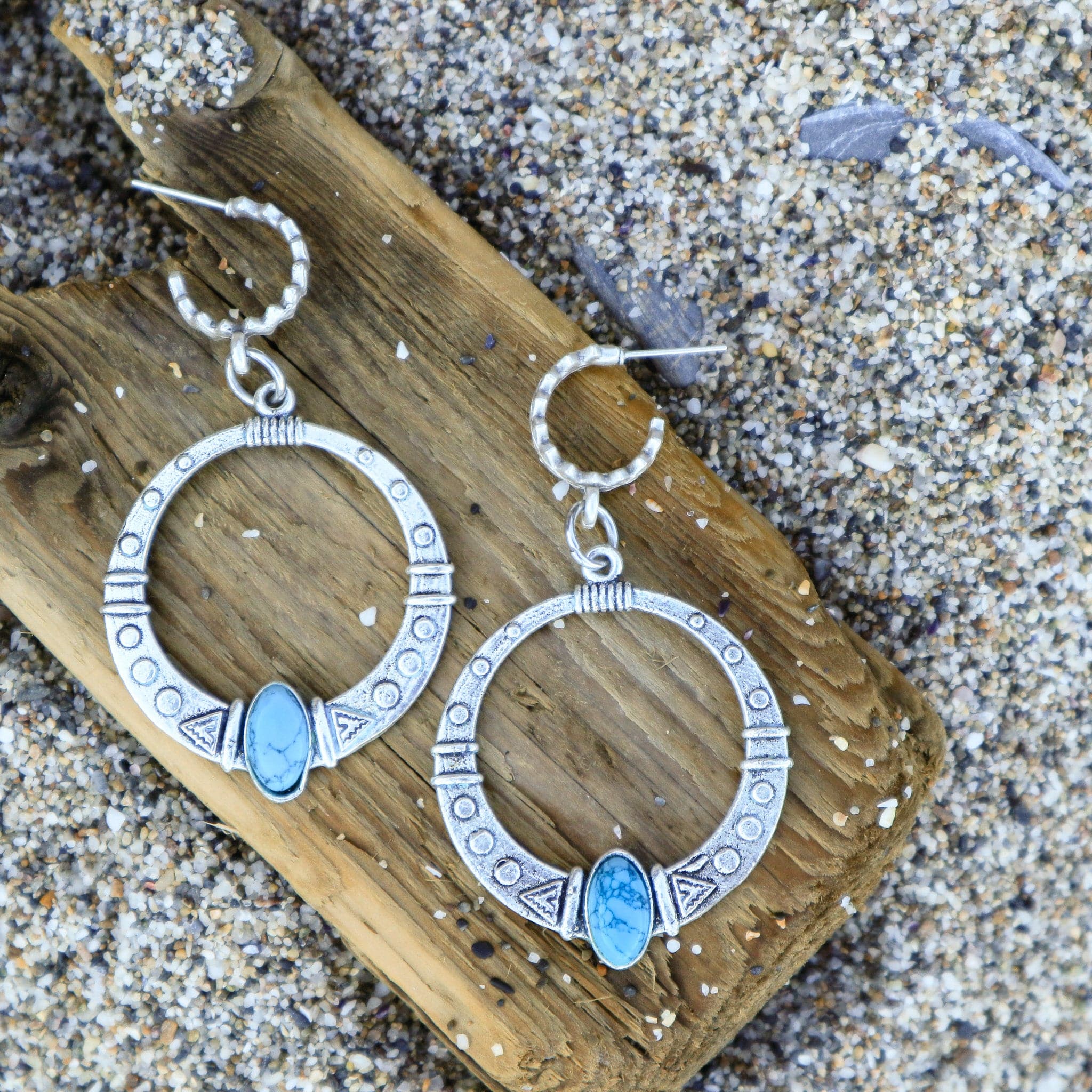 Boho Breeze Drops Earrings - Image 4