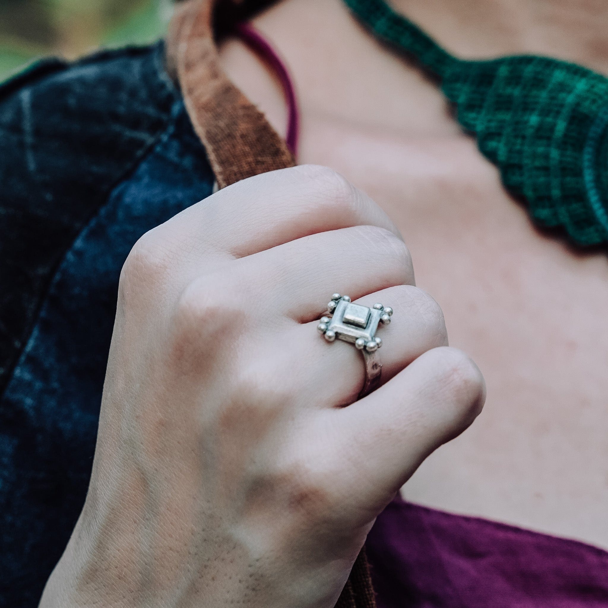 Boho Rhombus Ring - Image 3