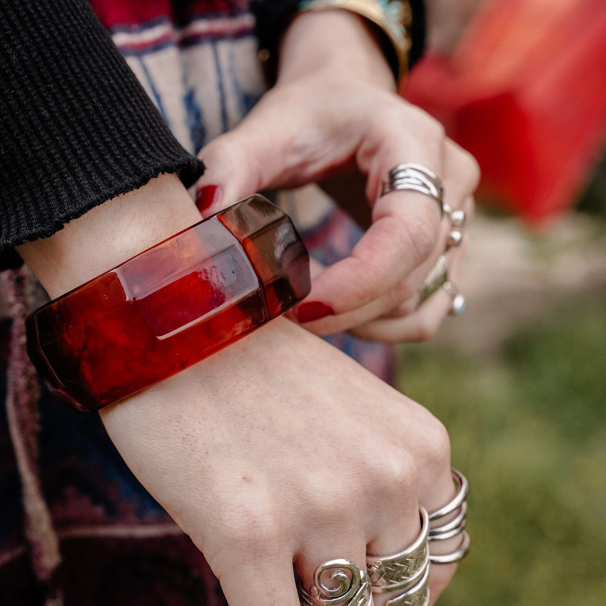 Burnt Honey Bracelet - Image 7