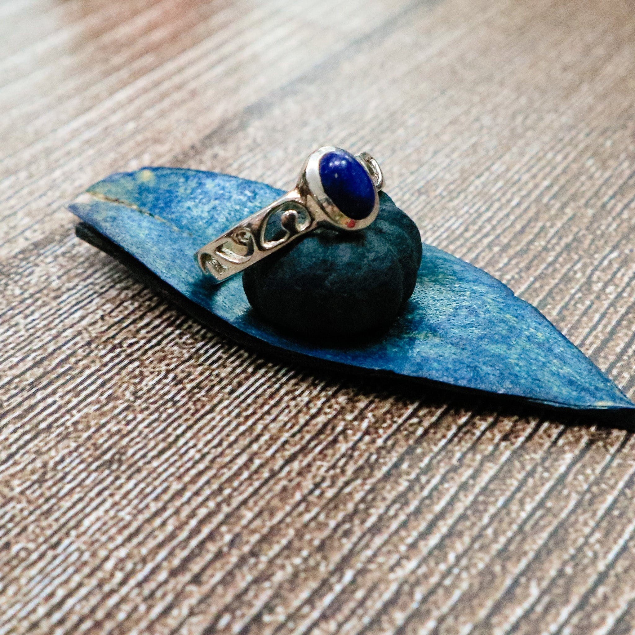 Carved In Blue Ring - Image 5