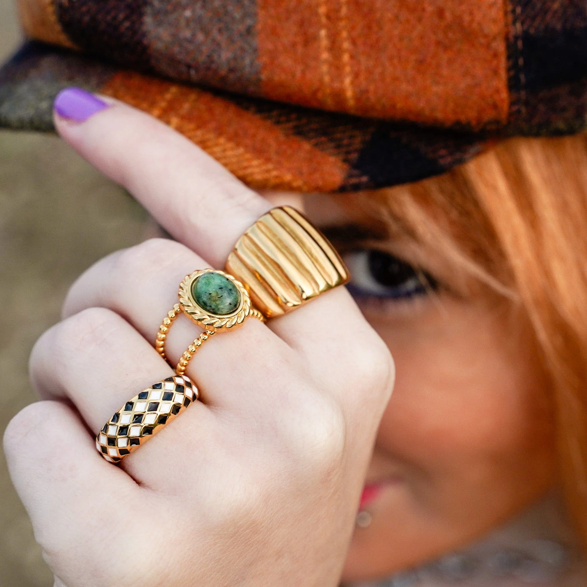 Chessboard Majesty Ring - Image 5