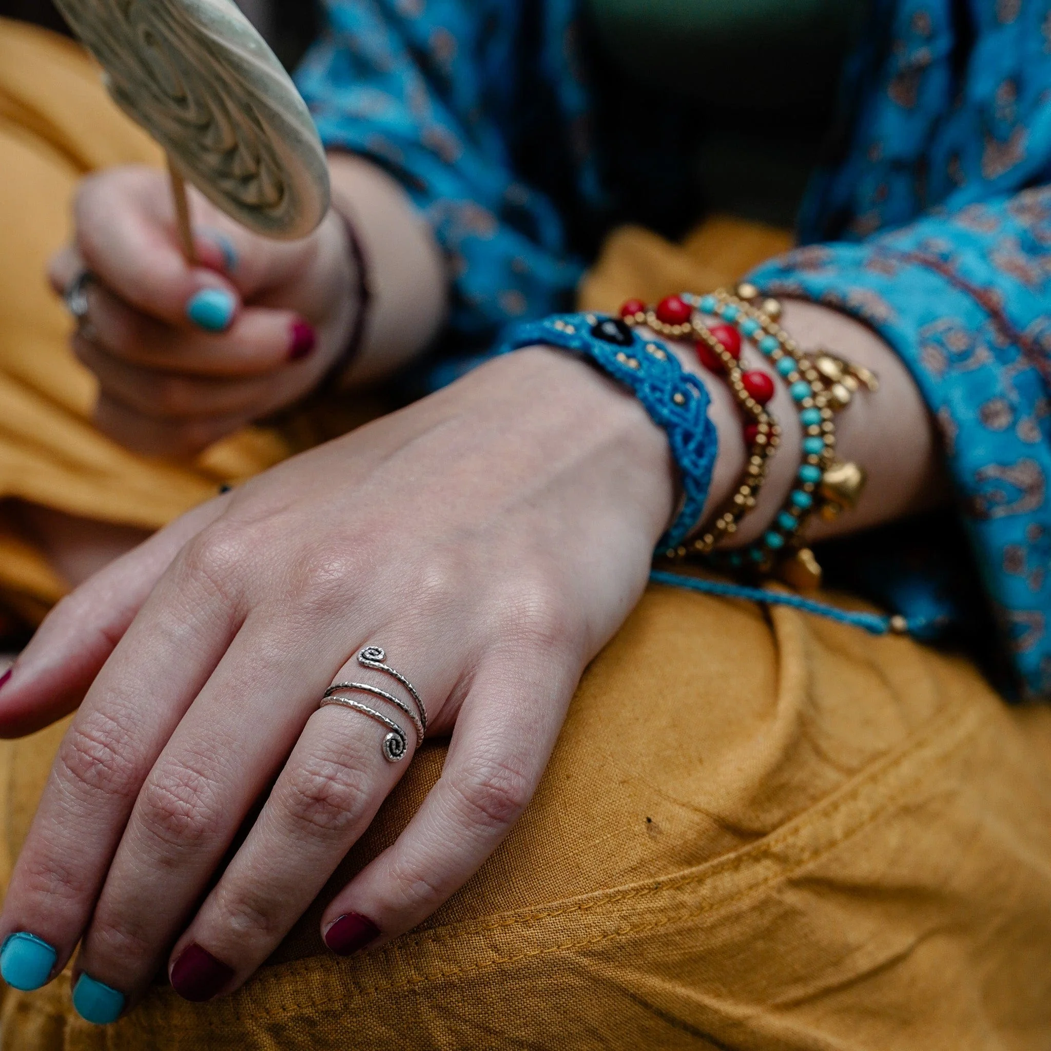Daisy Wire Ring - Image 3