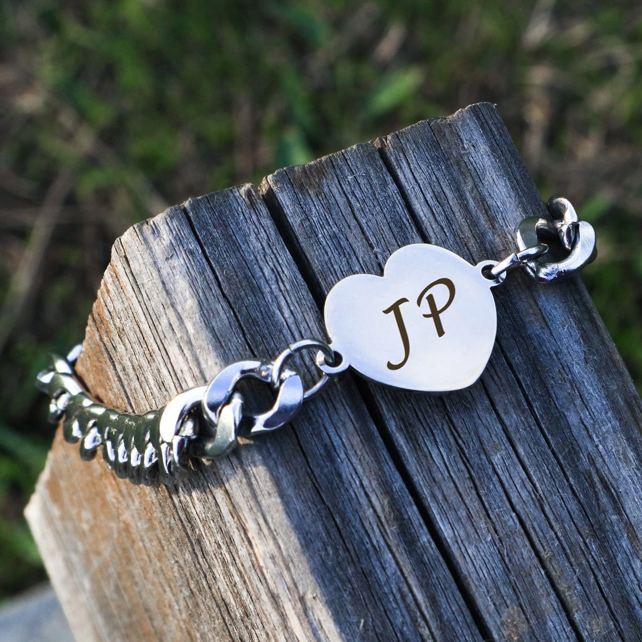 Engravable Heart Bracelet - Image 4