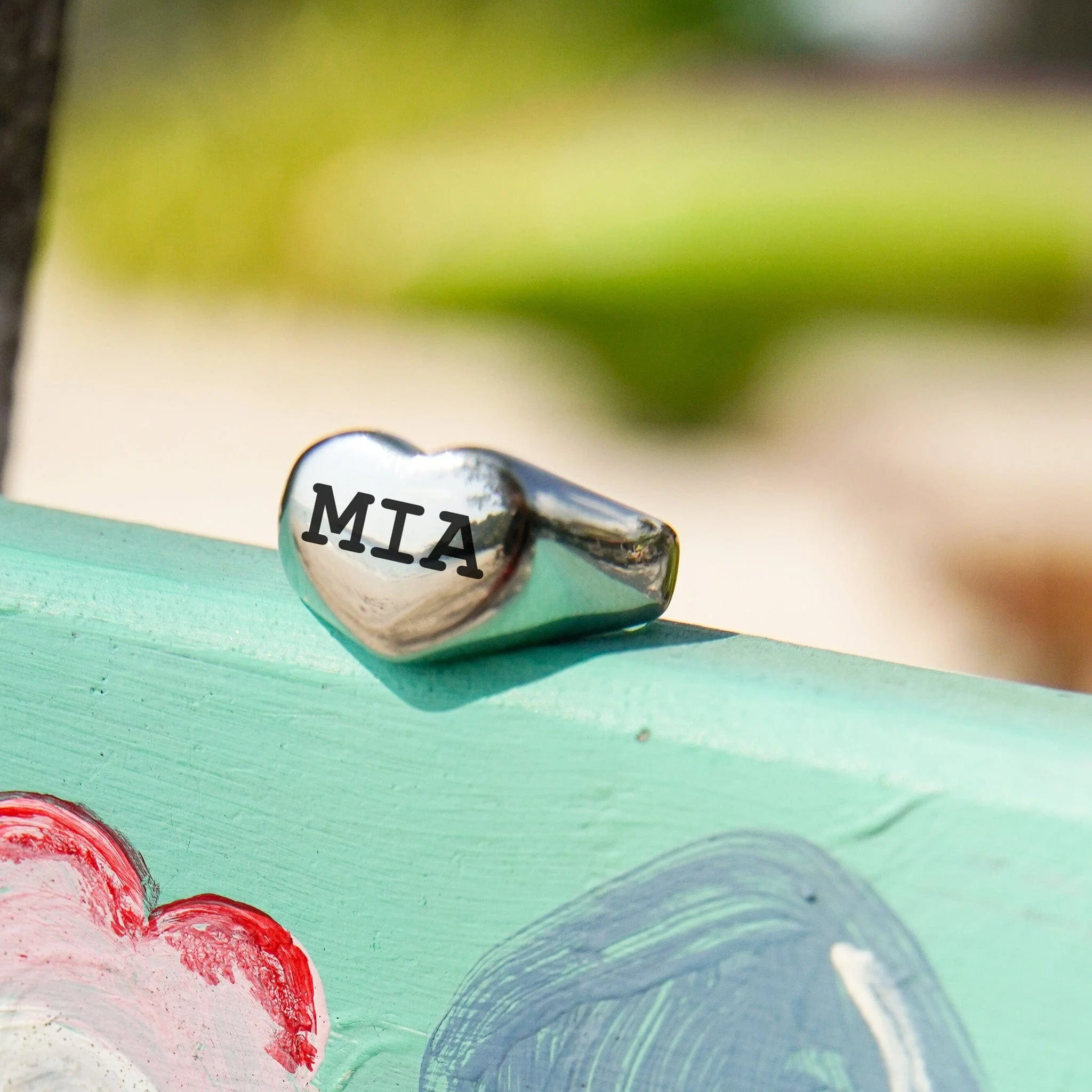 Engravable Heart Ring - Image 4