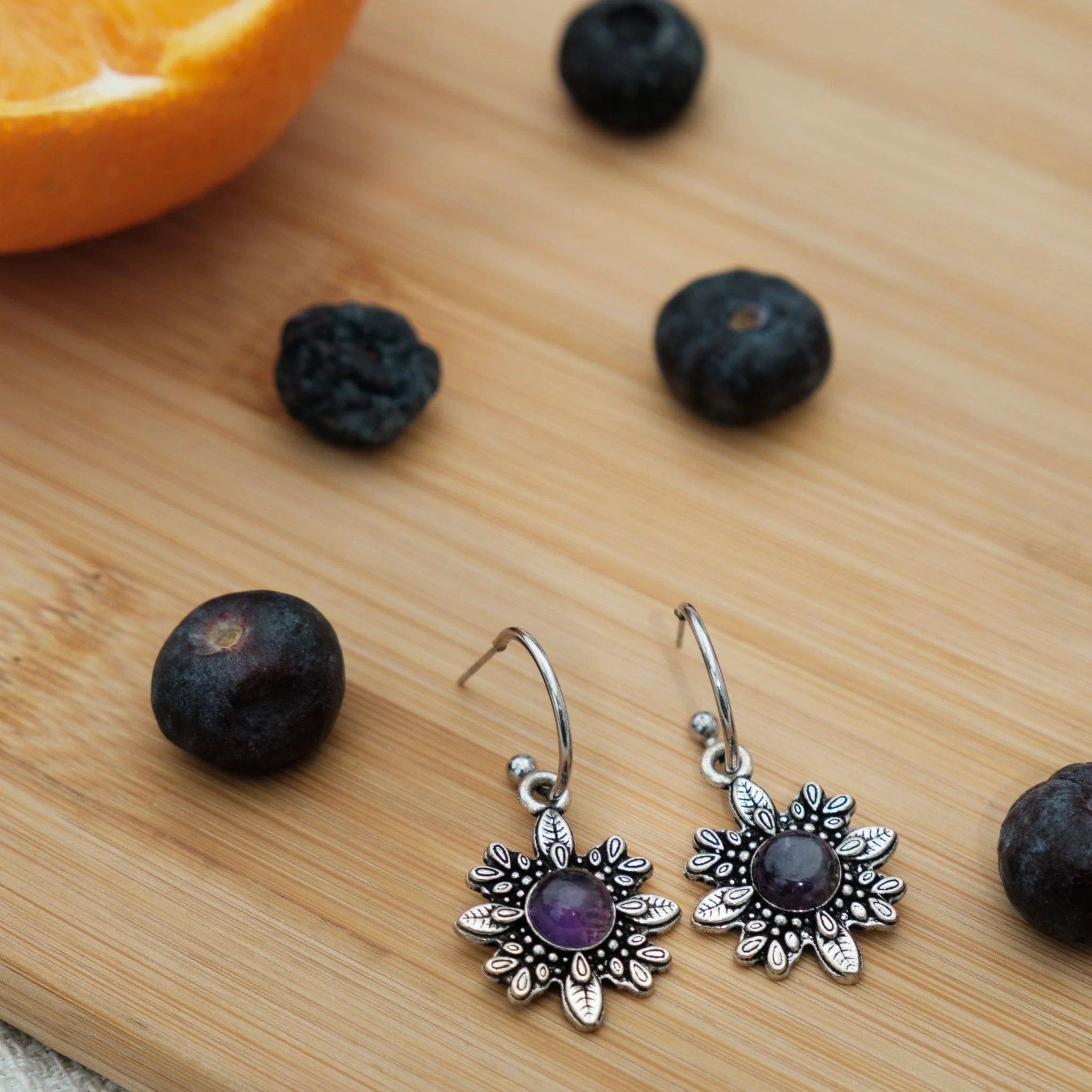 Gemstone Glitters Earrings - Image 3
