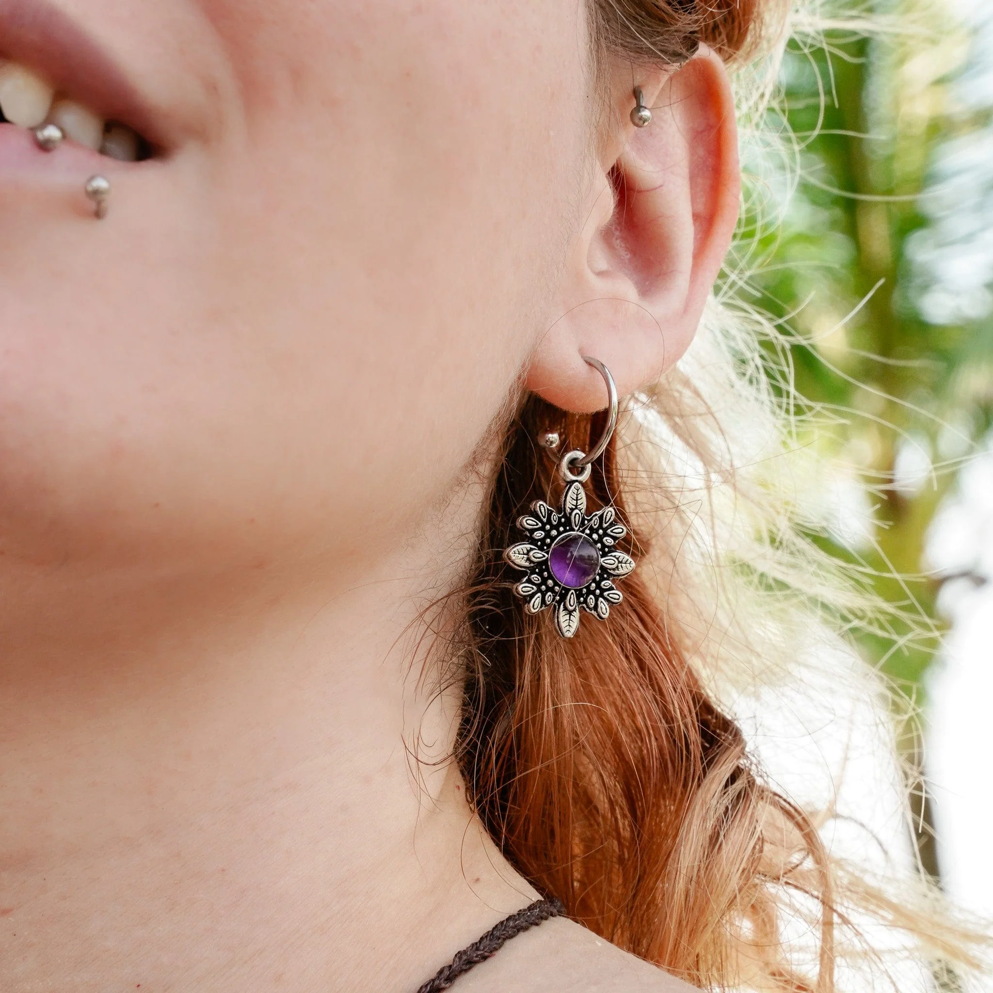 Gemstone Glitters Earrings - Image 4