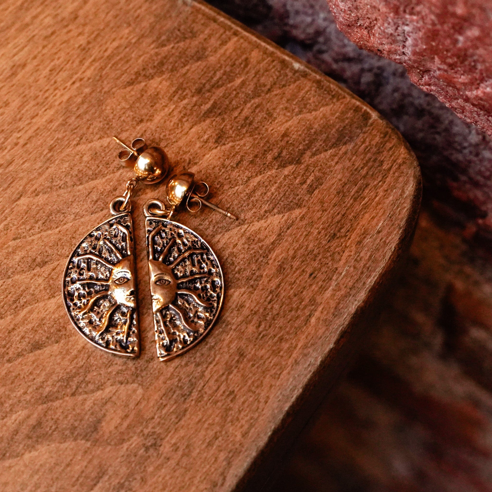 Golden Eclipse Earrings - Image 5