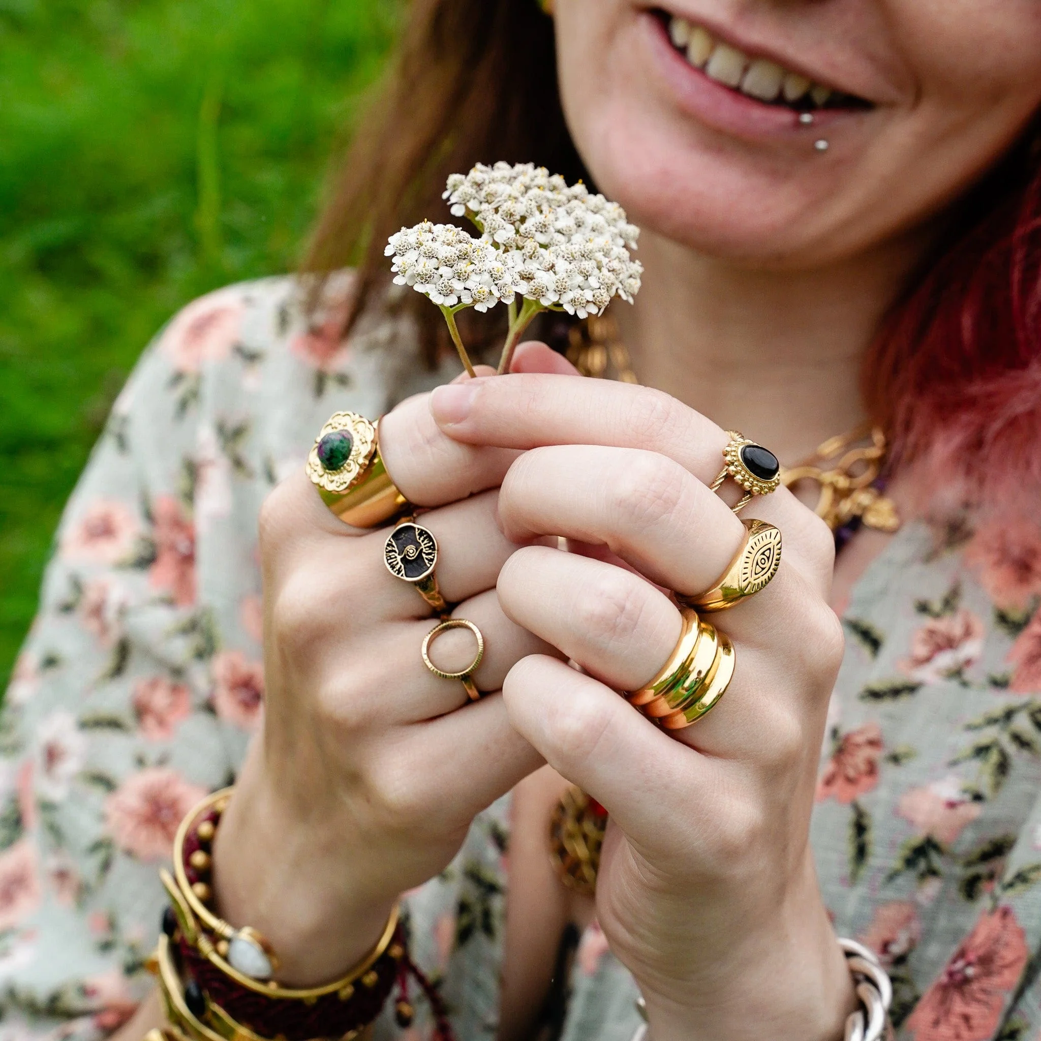 Golden Loop Ring - Image 4