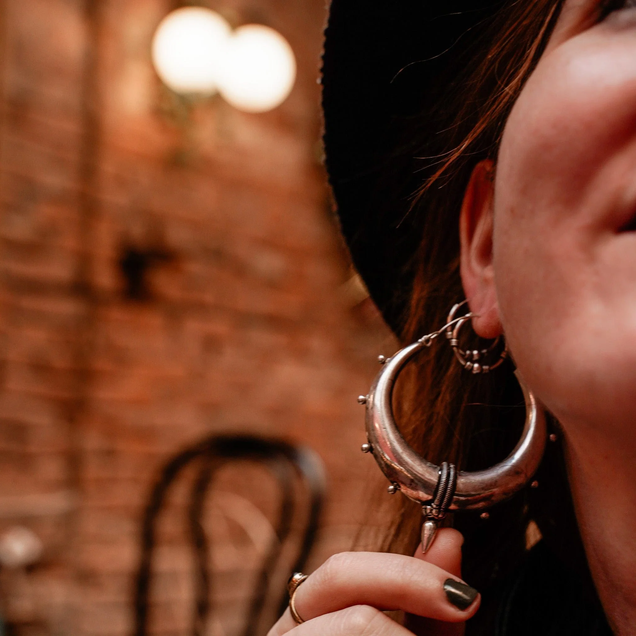 Hippie Wheels Earrings - Image 3