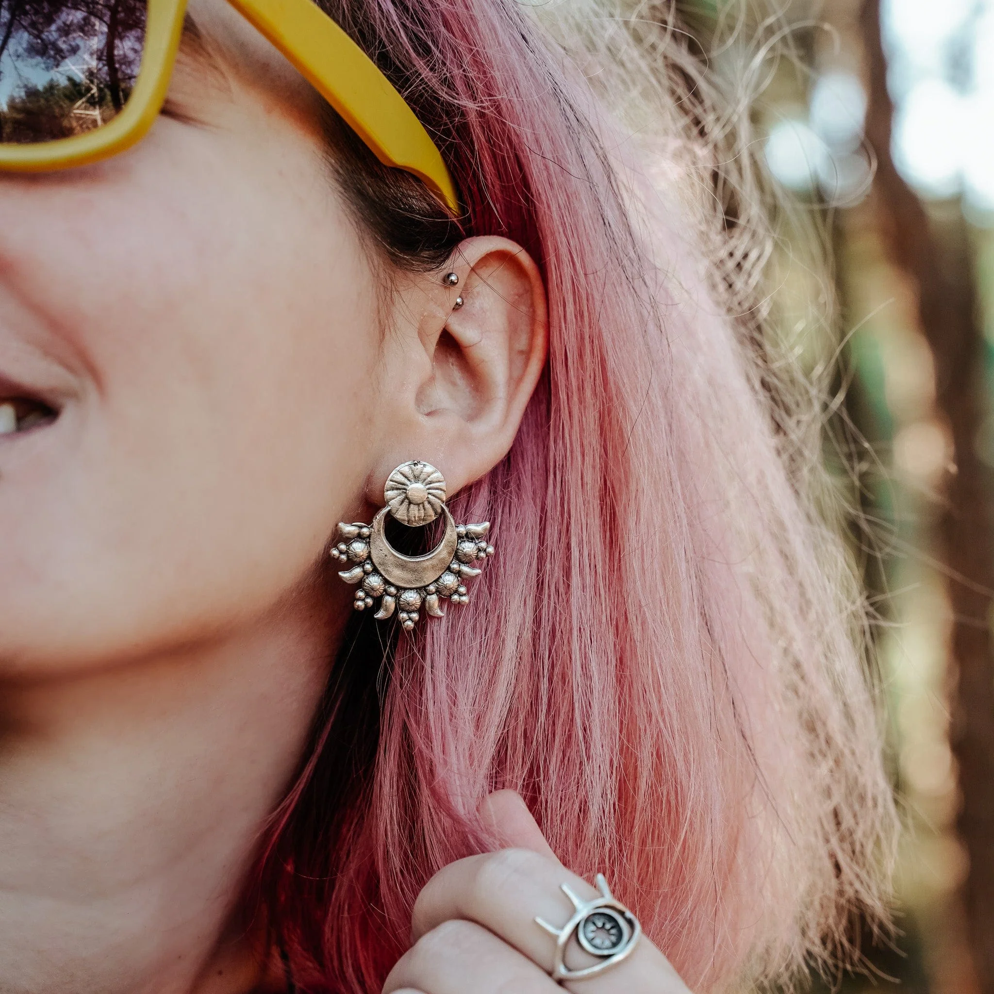 Karma Earrings - Image 4