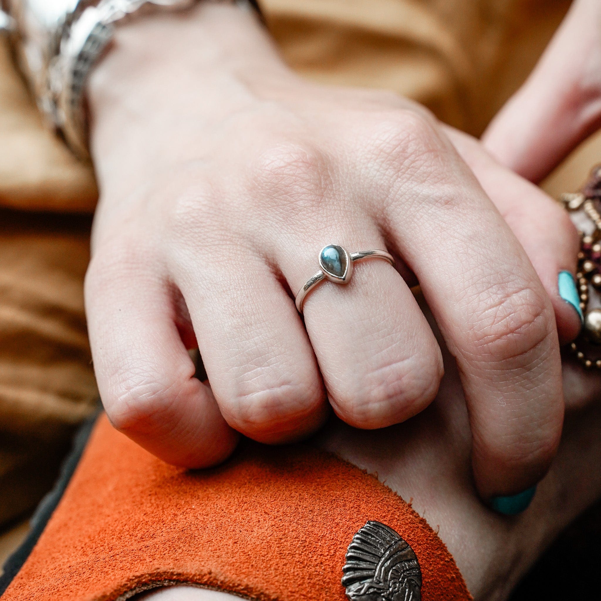 Labradorite Kiss Ring - Image 2