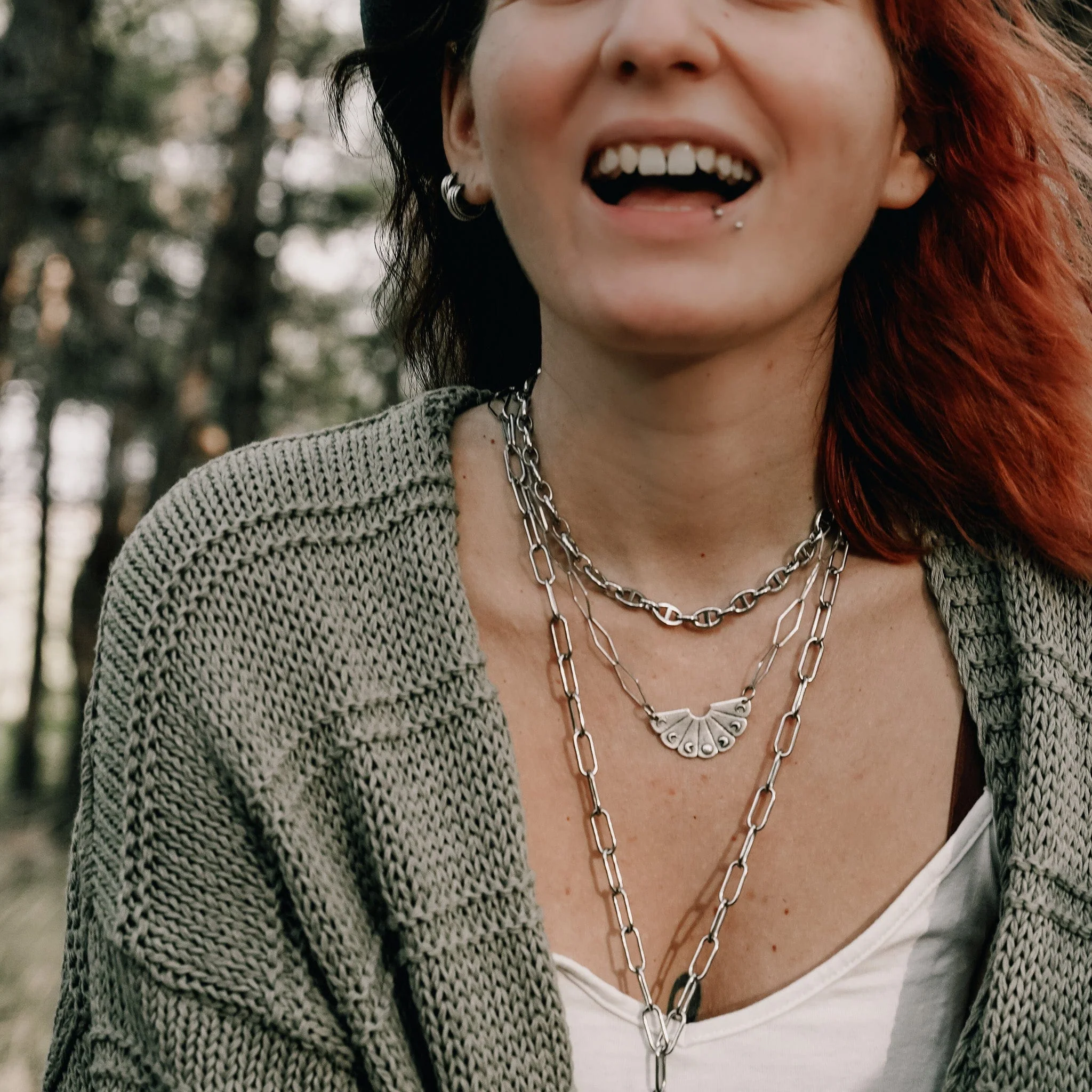 Lunar Mosaic Necklace - Image 3