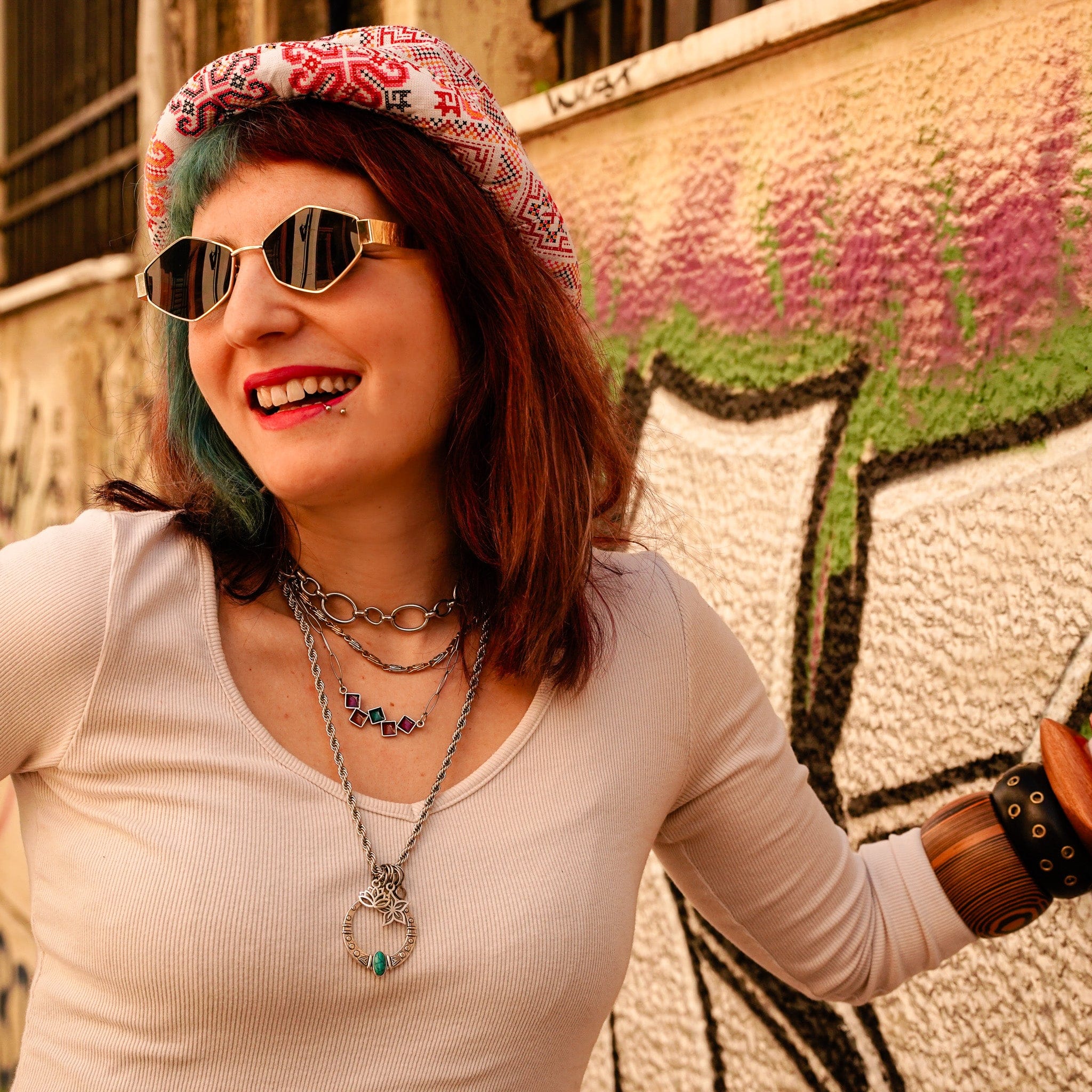 Metallic Harmony Necklace - Image 3
