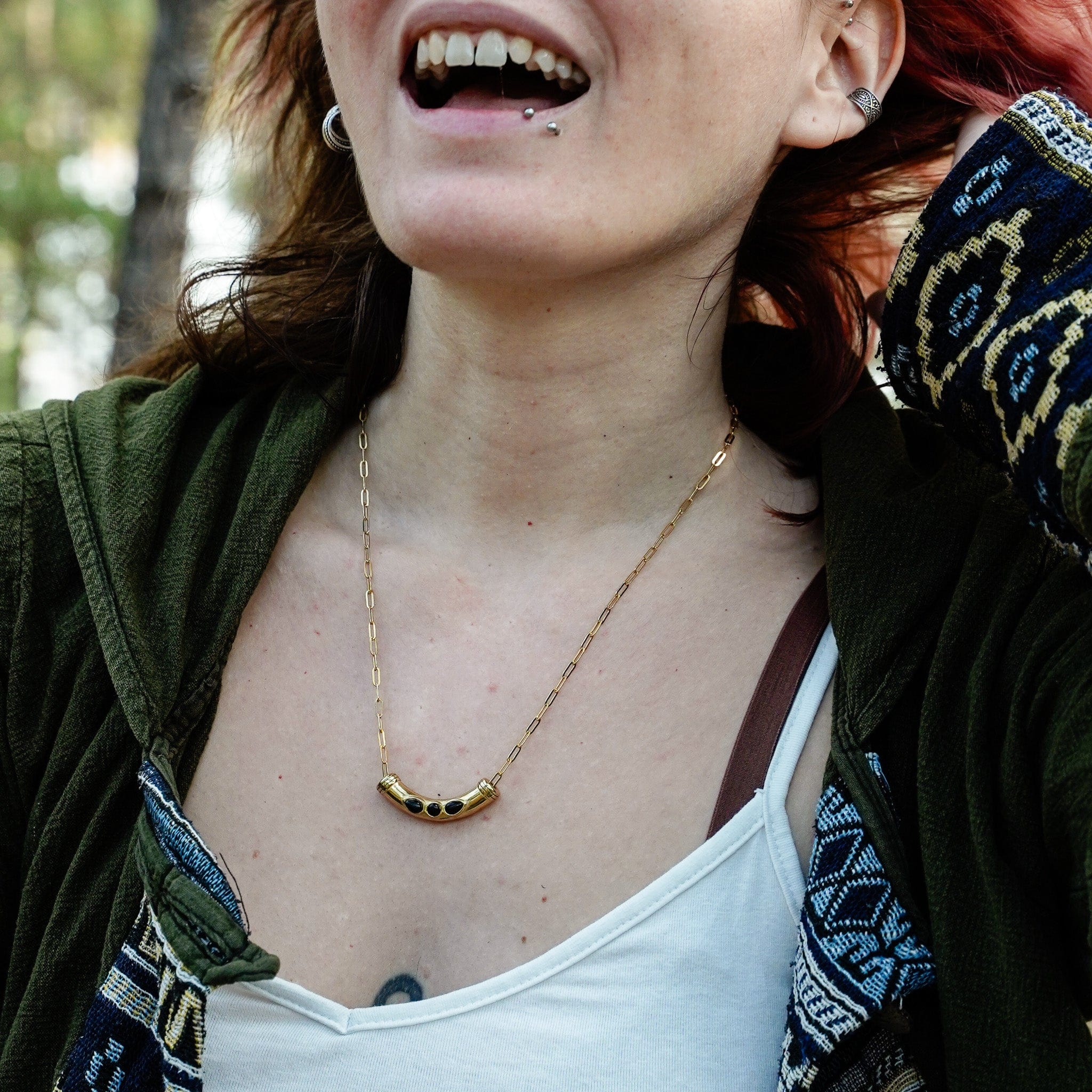 Midnight Trio Necklace - Image 2
