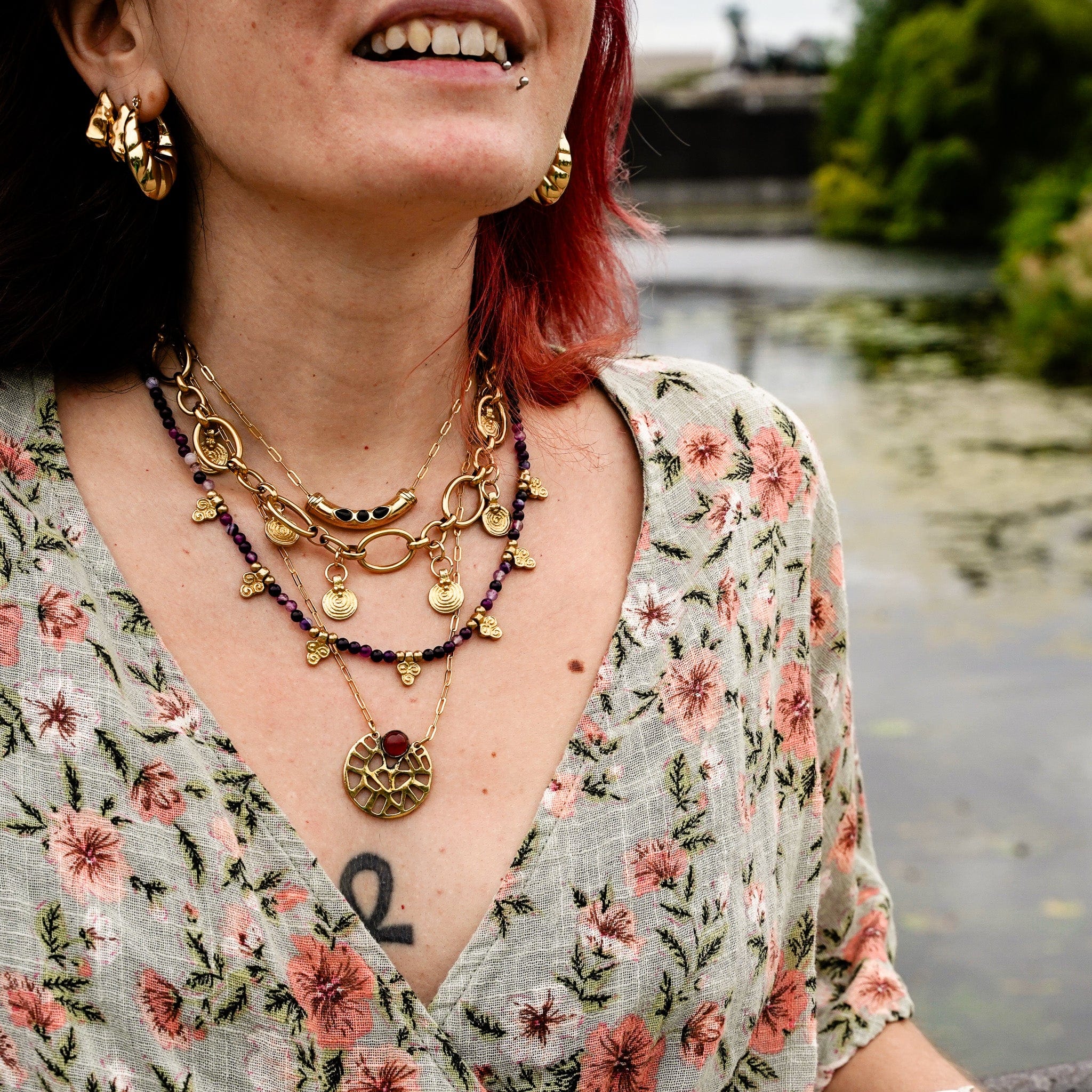 Midnight Trio Necklace - Image 4