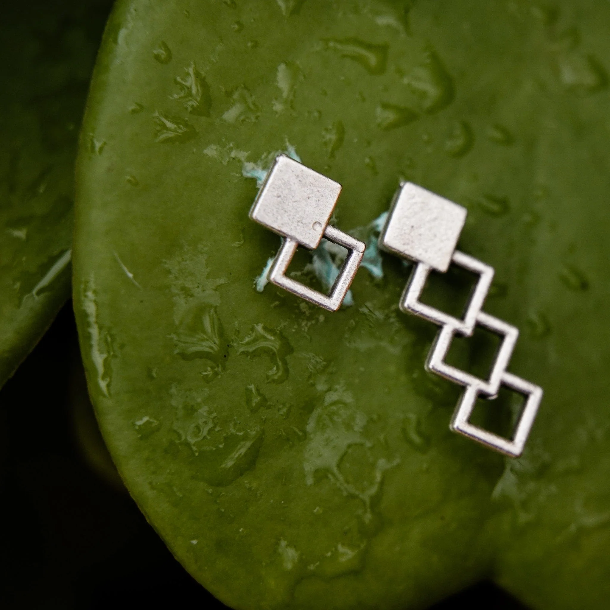 Mini Mosaic Earrings - Image 3