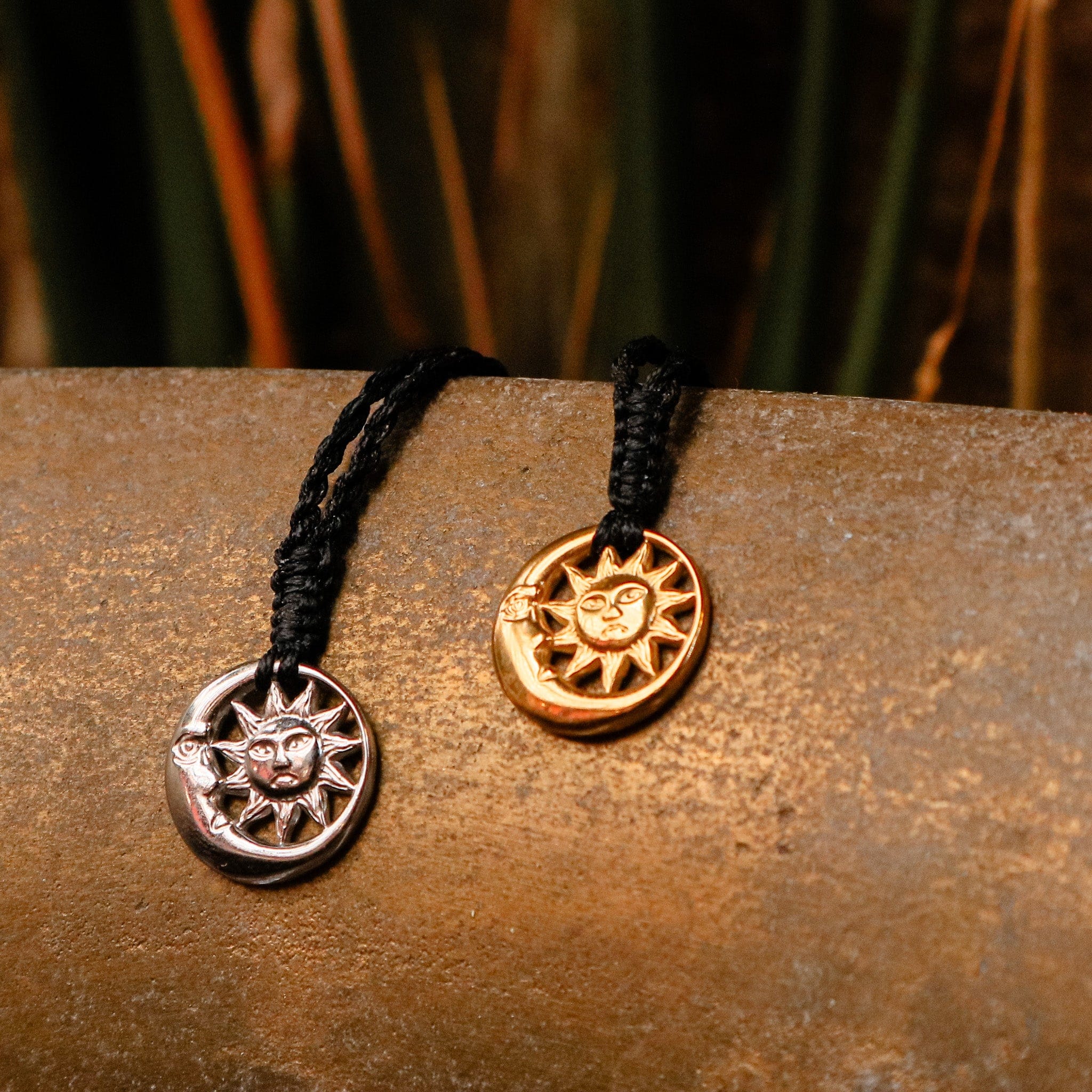Moon and Sun Necklace