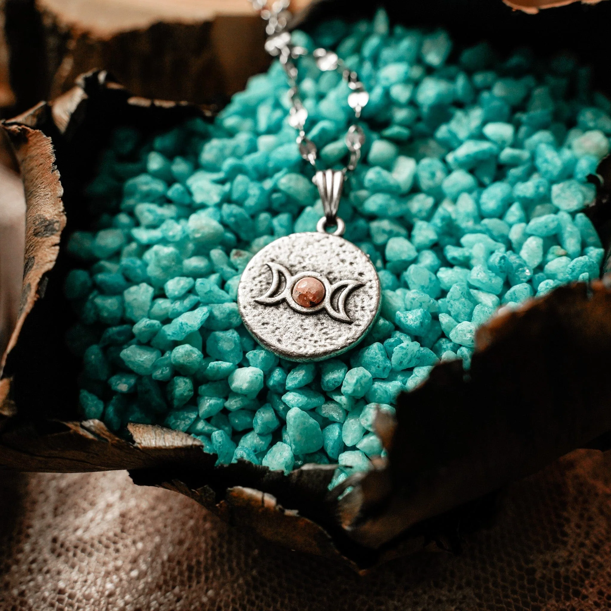 Moon Phase Necklace - Image 3