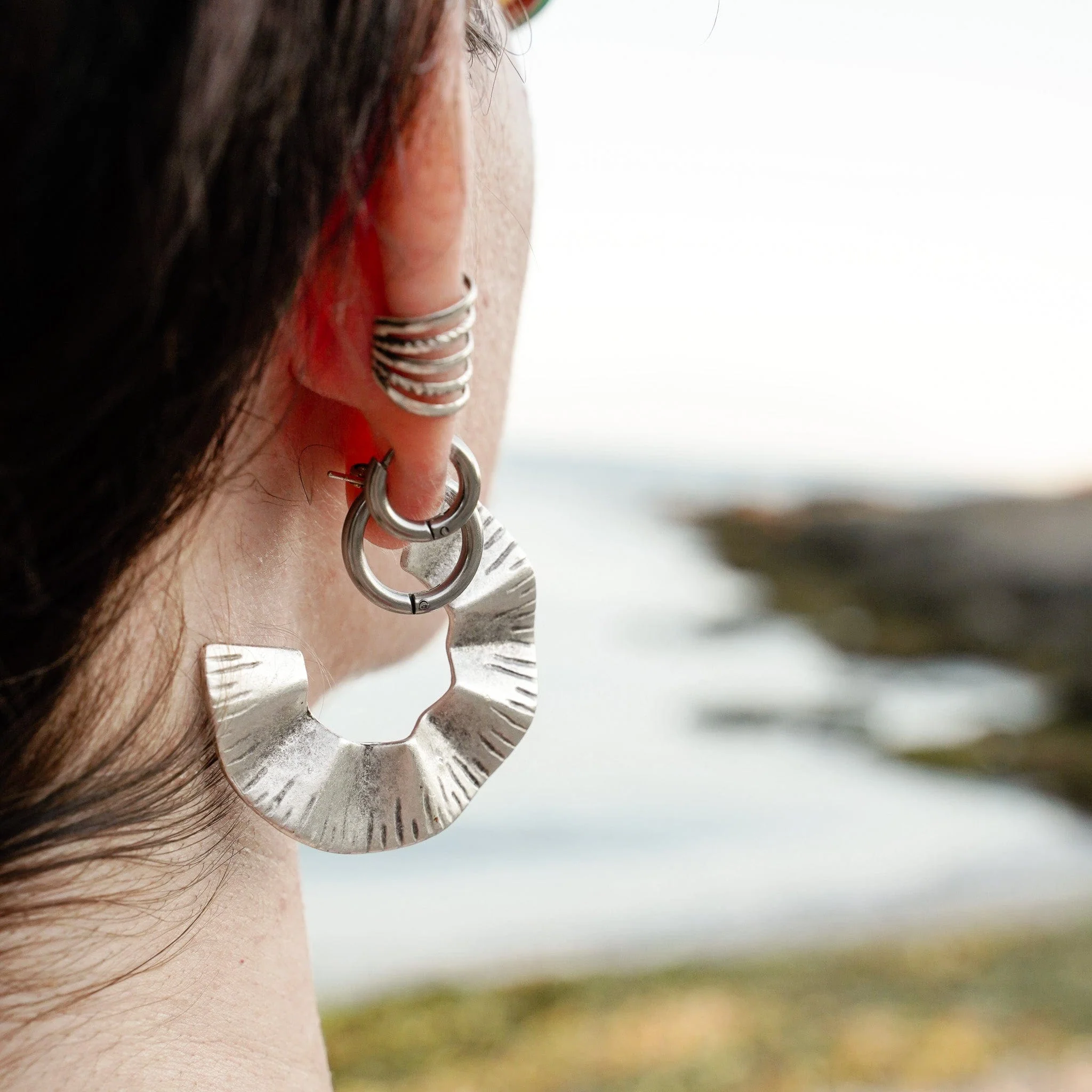 Nereid's Circle Earrings - Image 4
