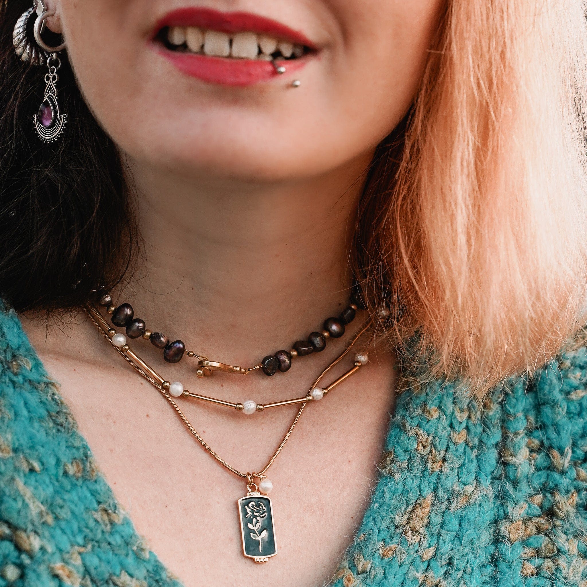 Ocean Petal Necklace - Image 3