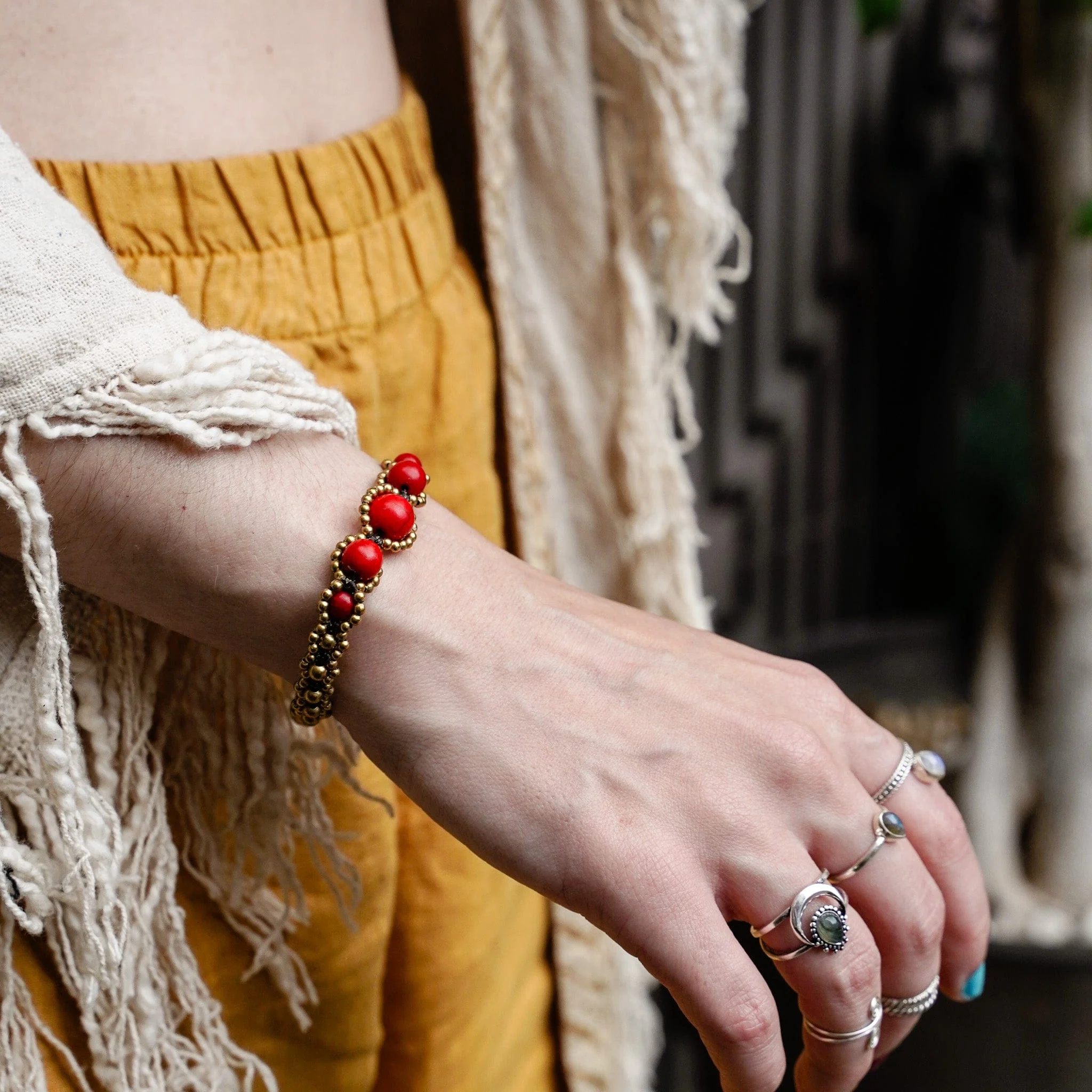Papaya Bracelet