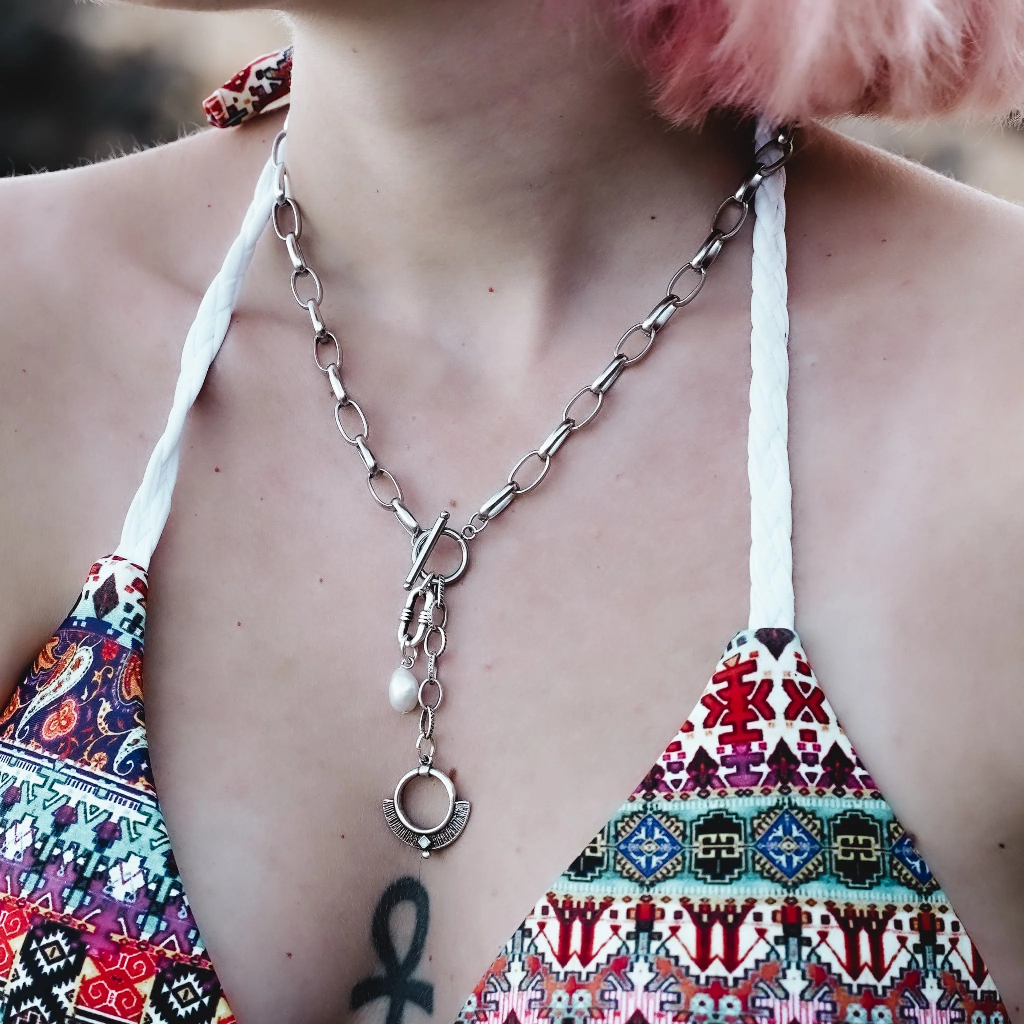 Pearls of Summer Necklace - Image 4
