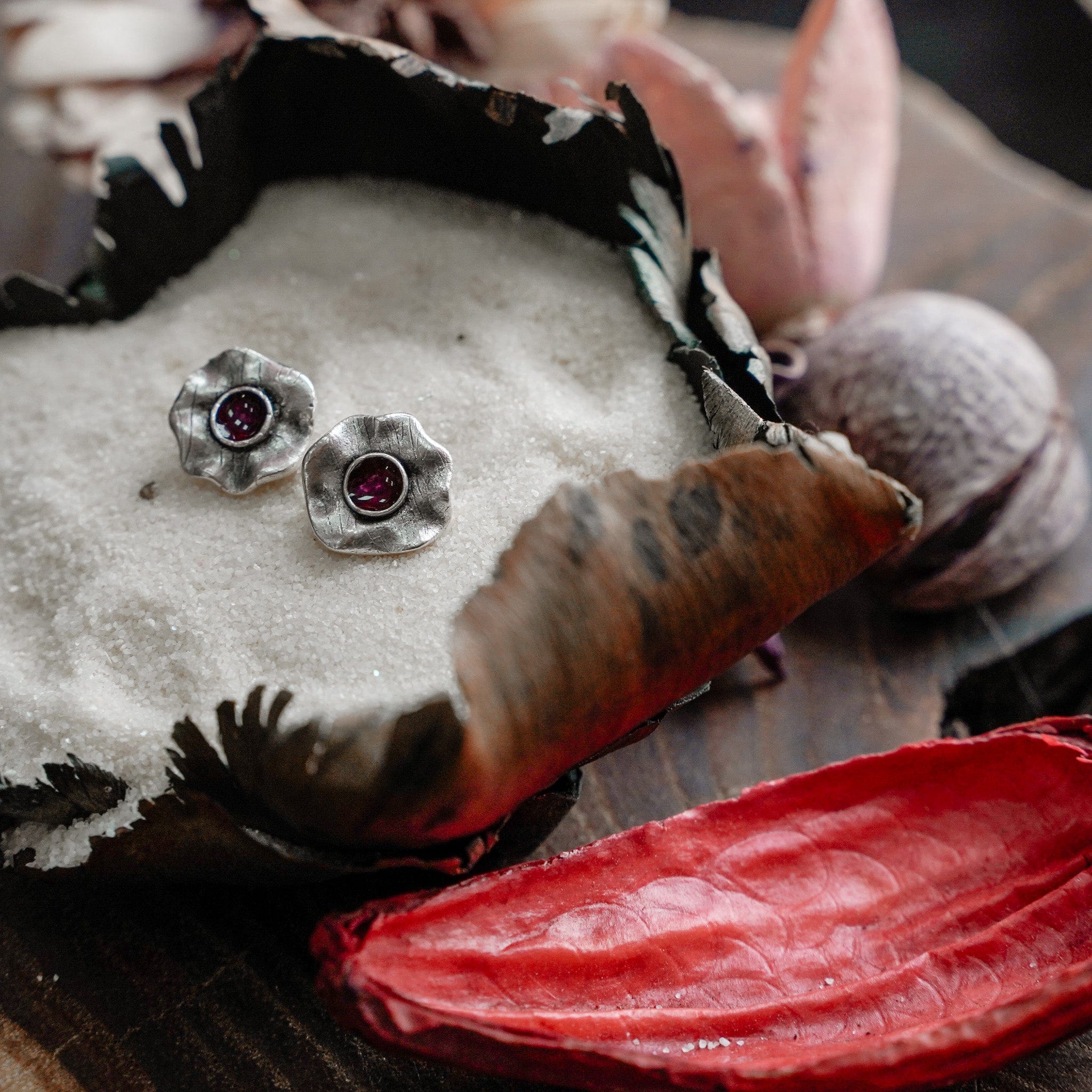 Petite Petal Earrings