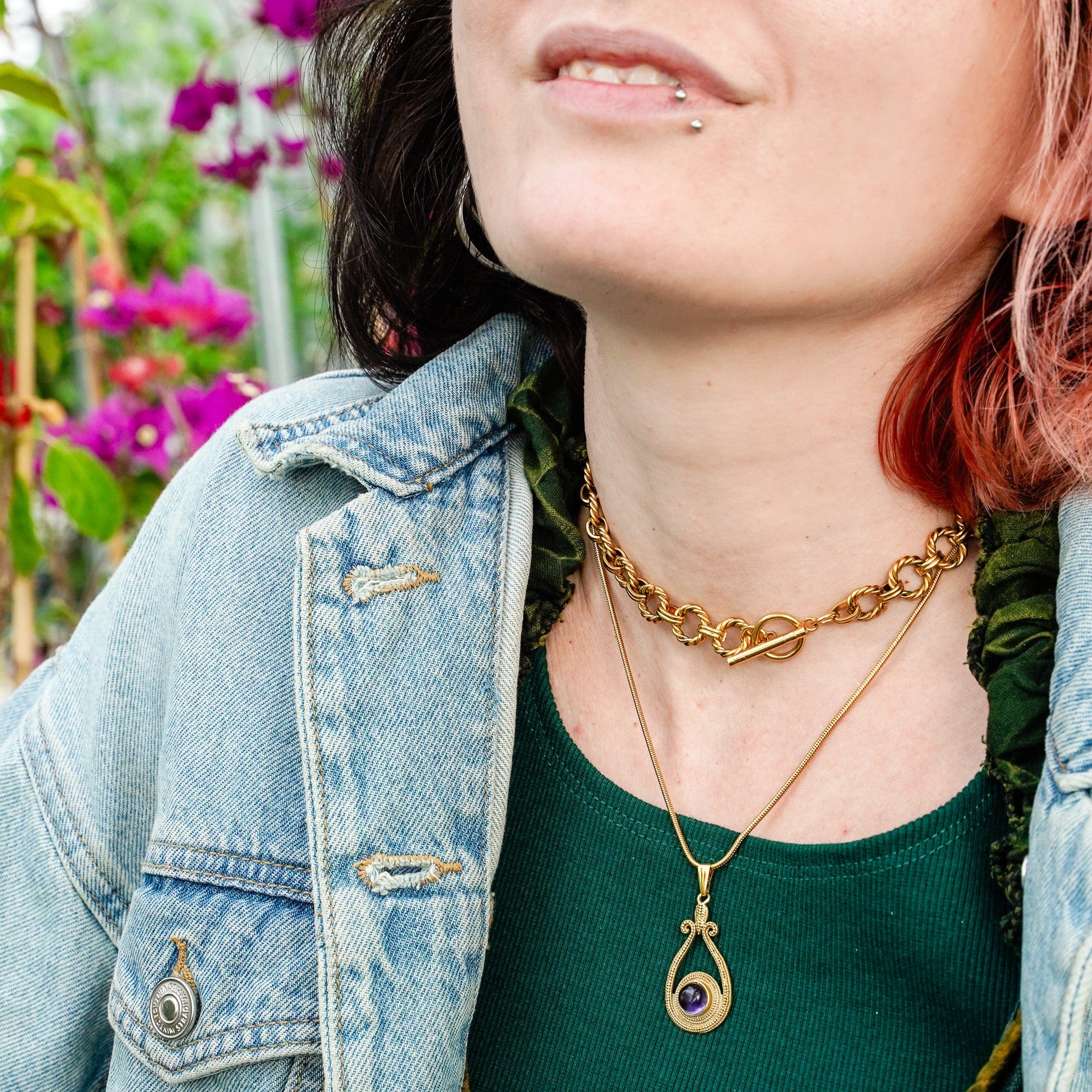 Purple Sunset Necklace - Image 6