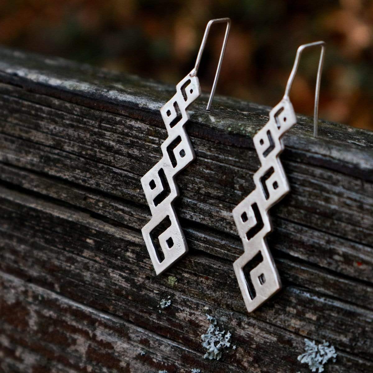 Pyramid Earrings - Image 3