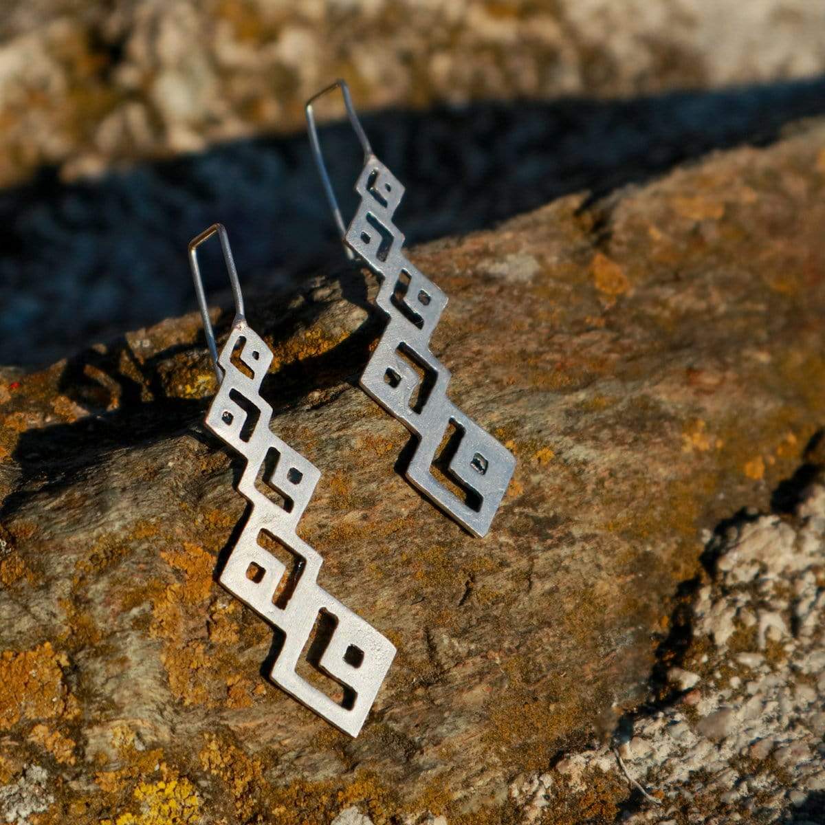 Pyramid Earrings - Image 4