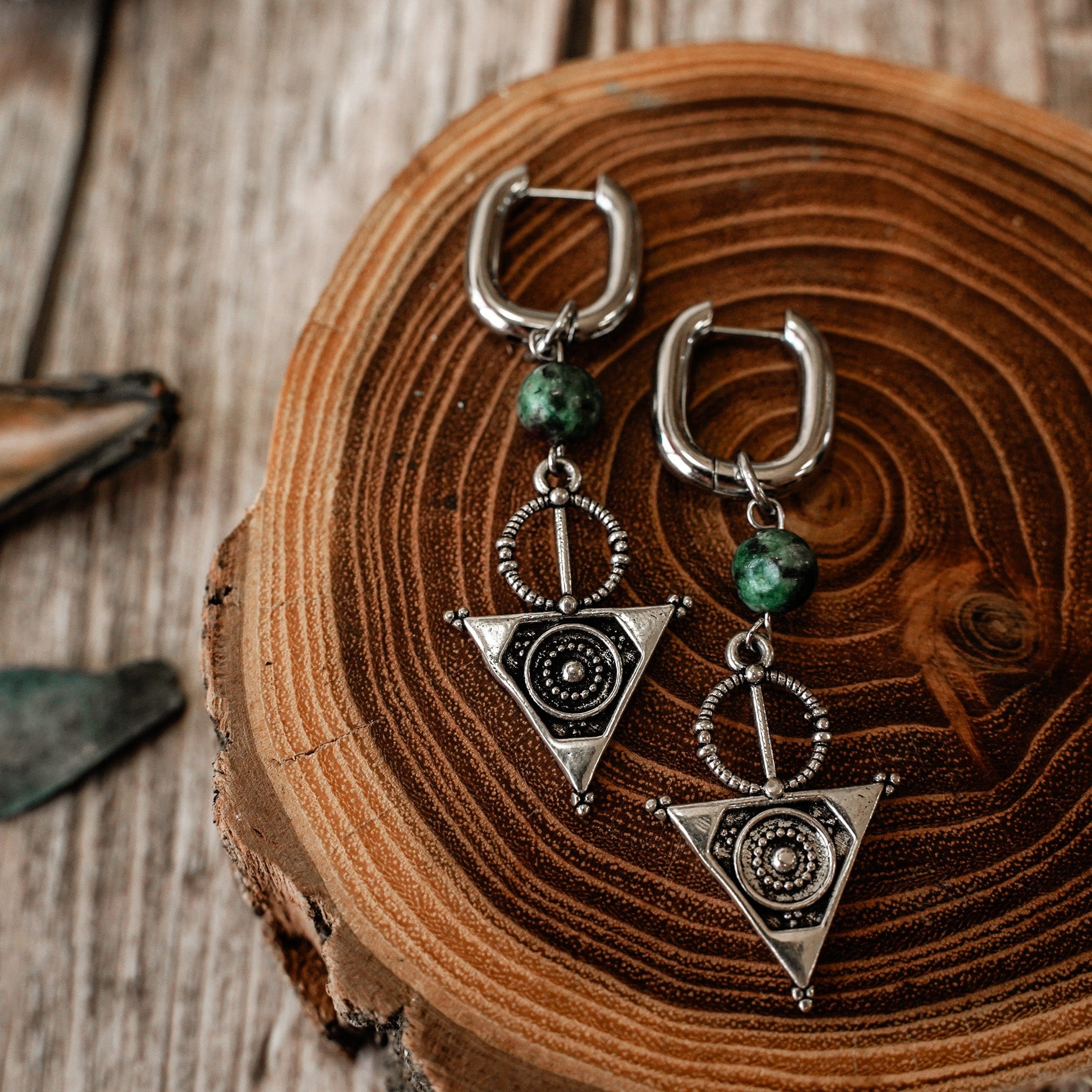 Raw Rhythm Earrings