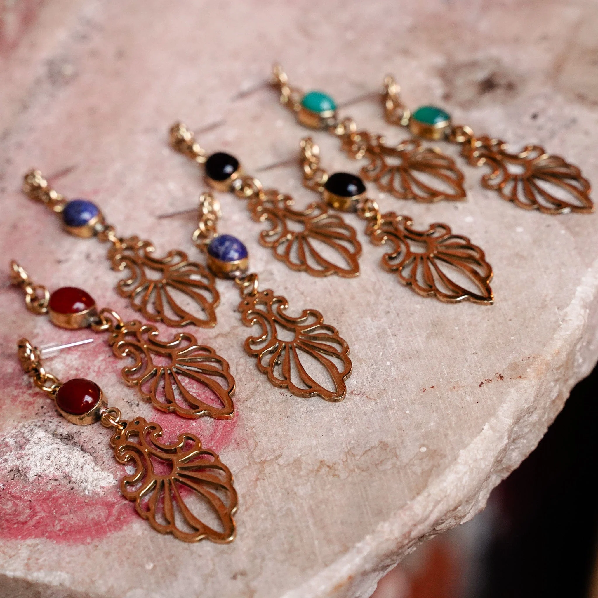 Roots, Flame, Tide & Sky Earrings - Image 4