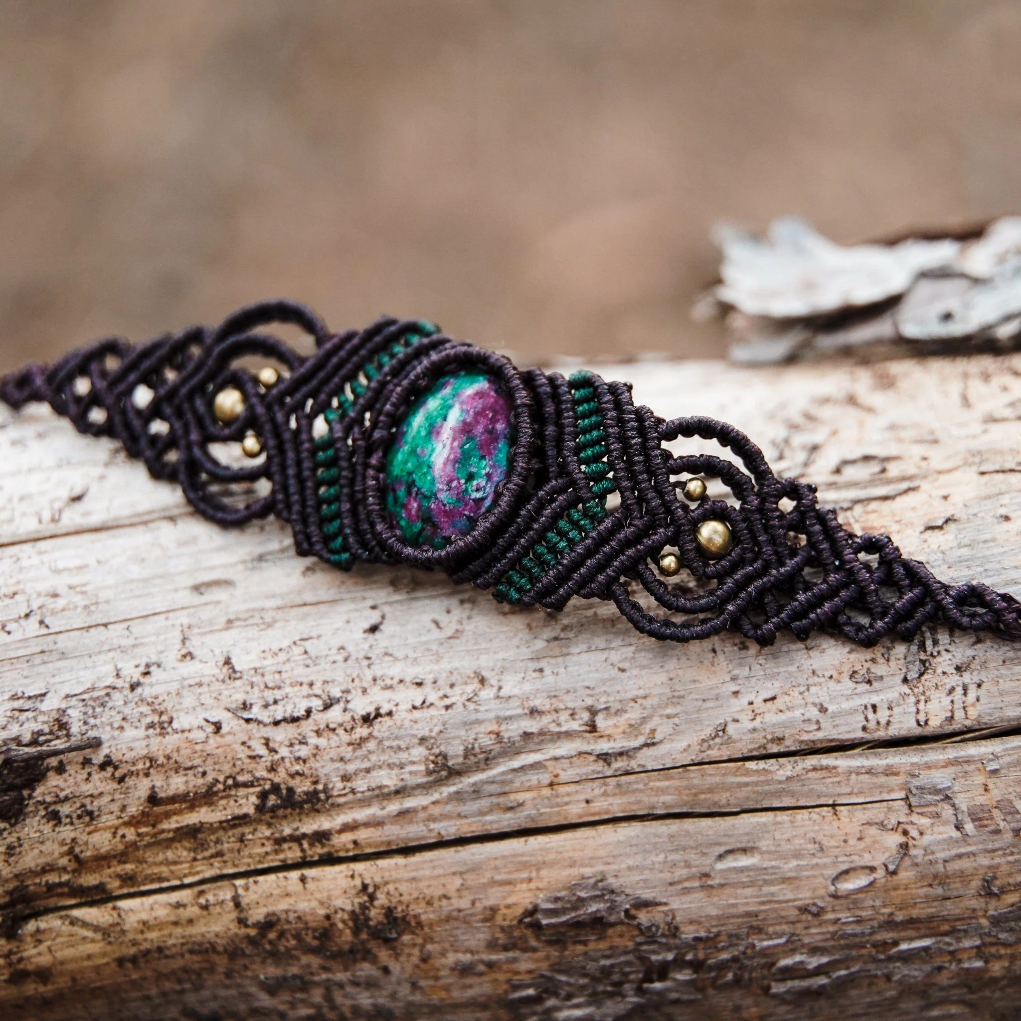 Ruby Detailed Bracelet - Image 3