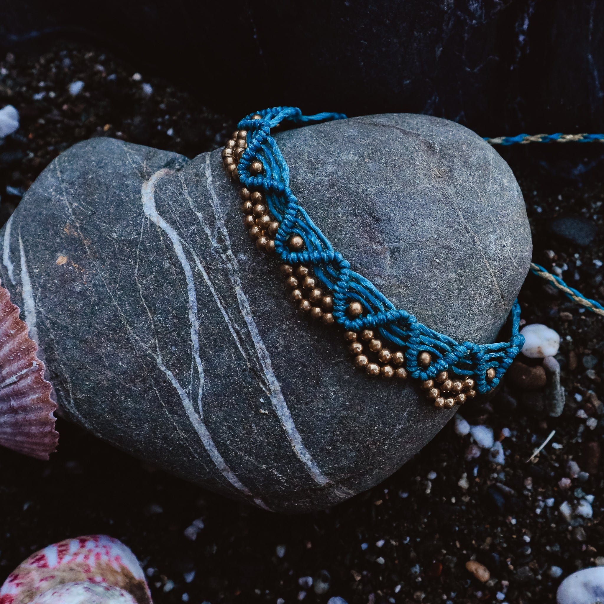 Sea Of Turquoise Anklet - Image 3