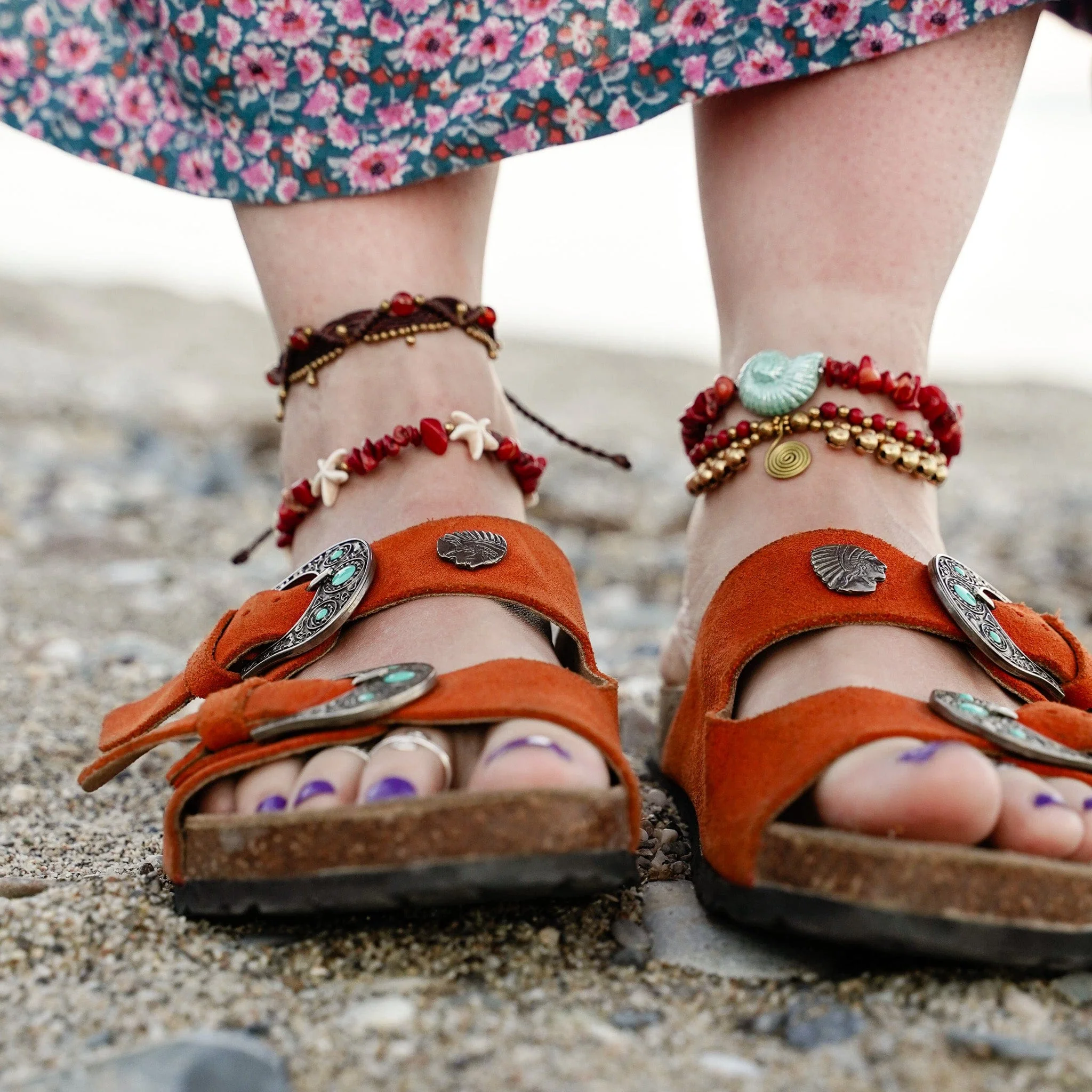 Smile & Shell Anklet - Image 5