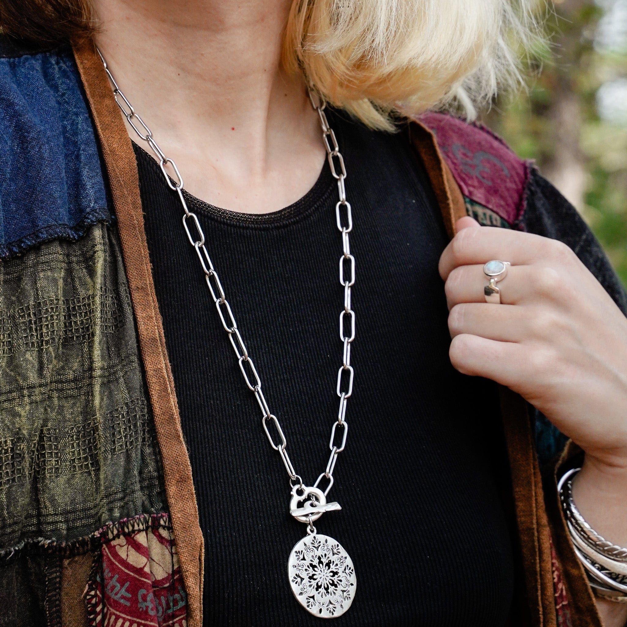 Snowflake Necklace - Image 2