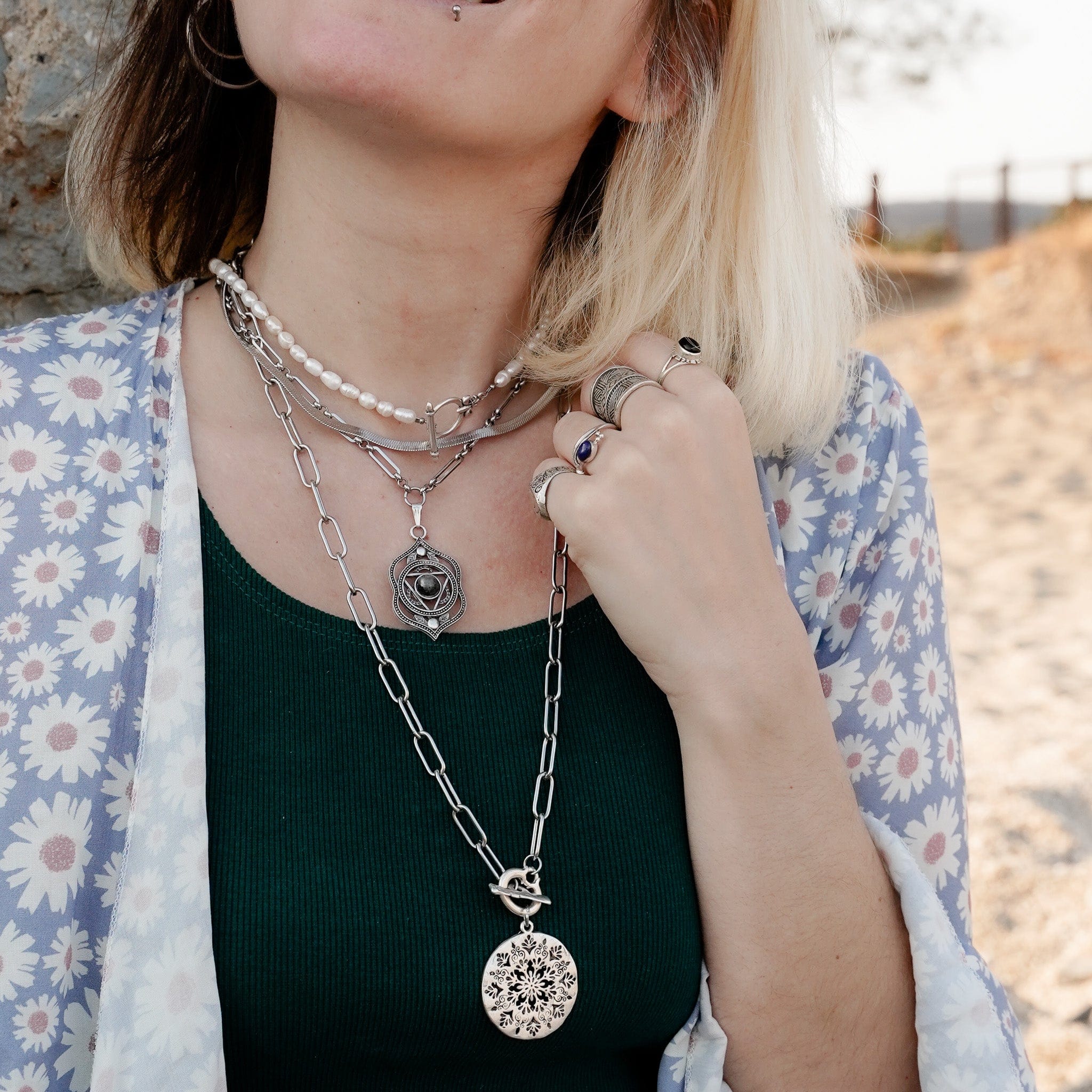 Snowflake Necklace - Image 4