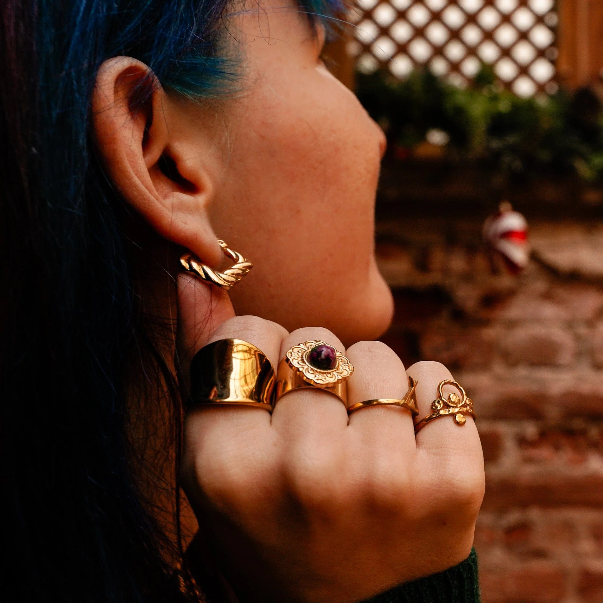 Soft Braid Earrings - Image 4