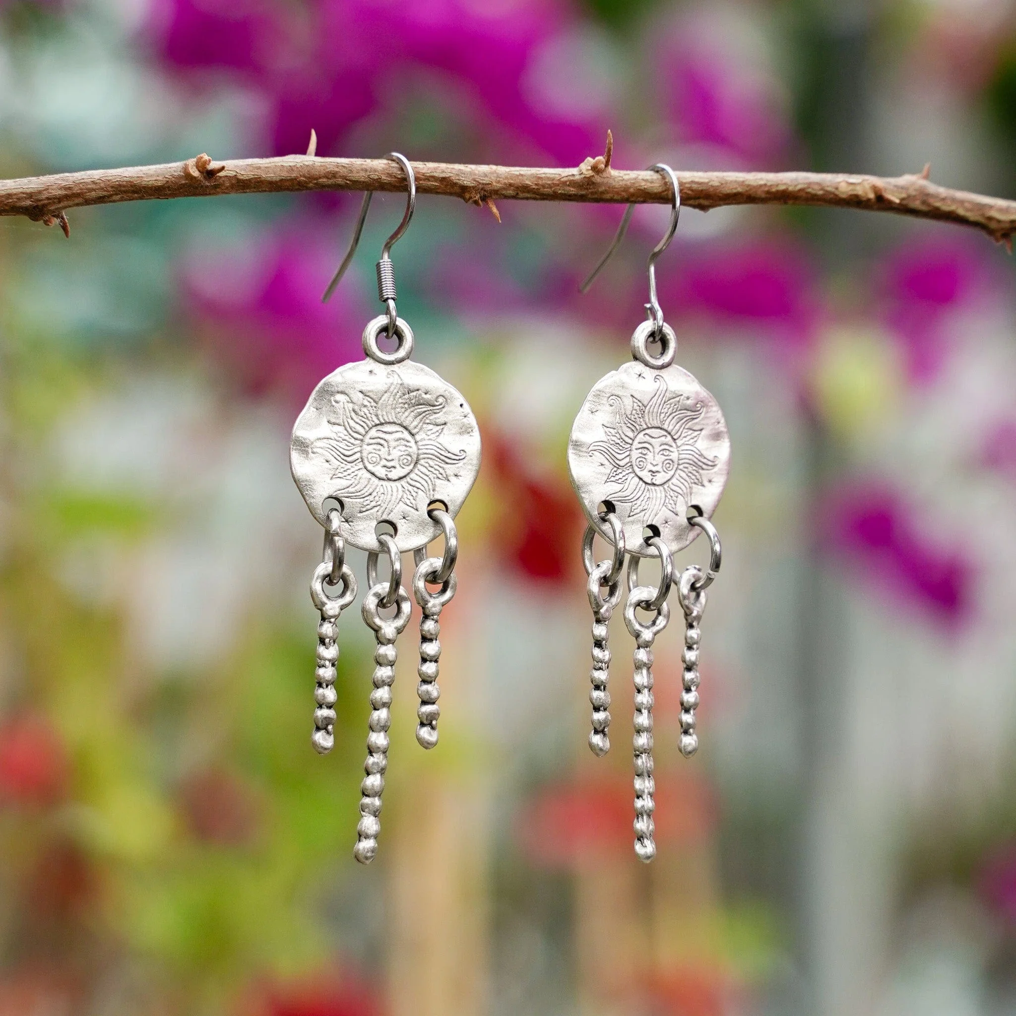 Solar Serenade Earrings - Image 3