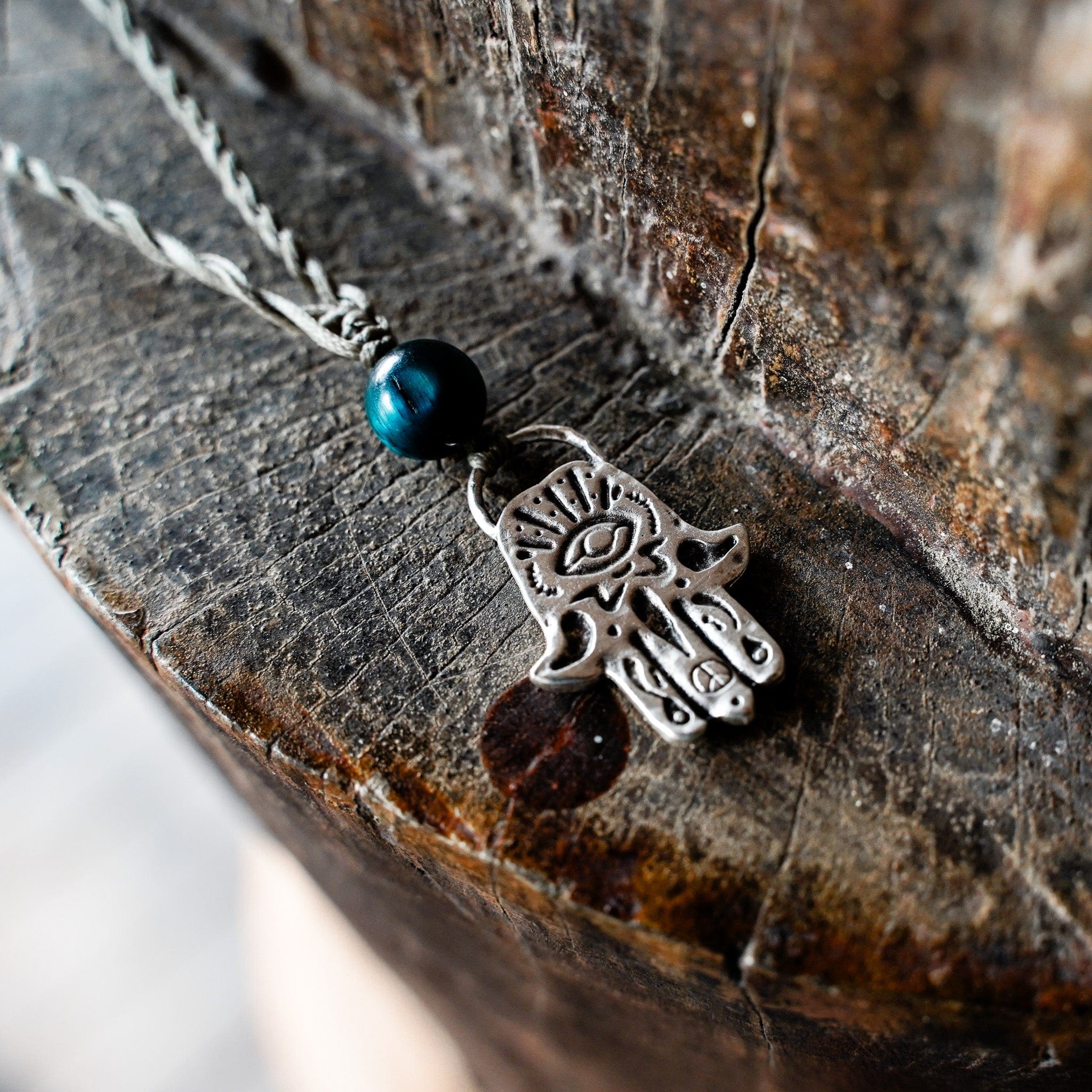 Soulful Hamsa Necklace - Image 3