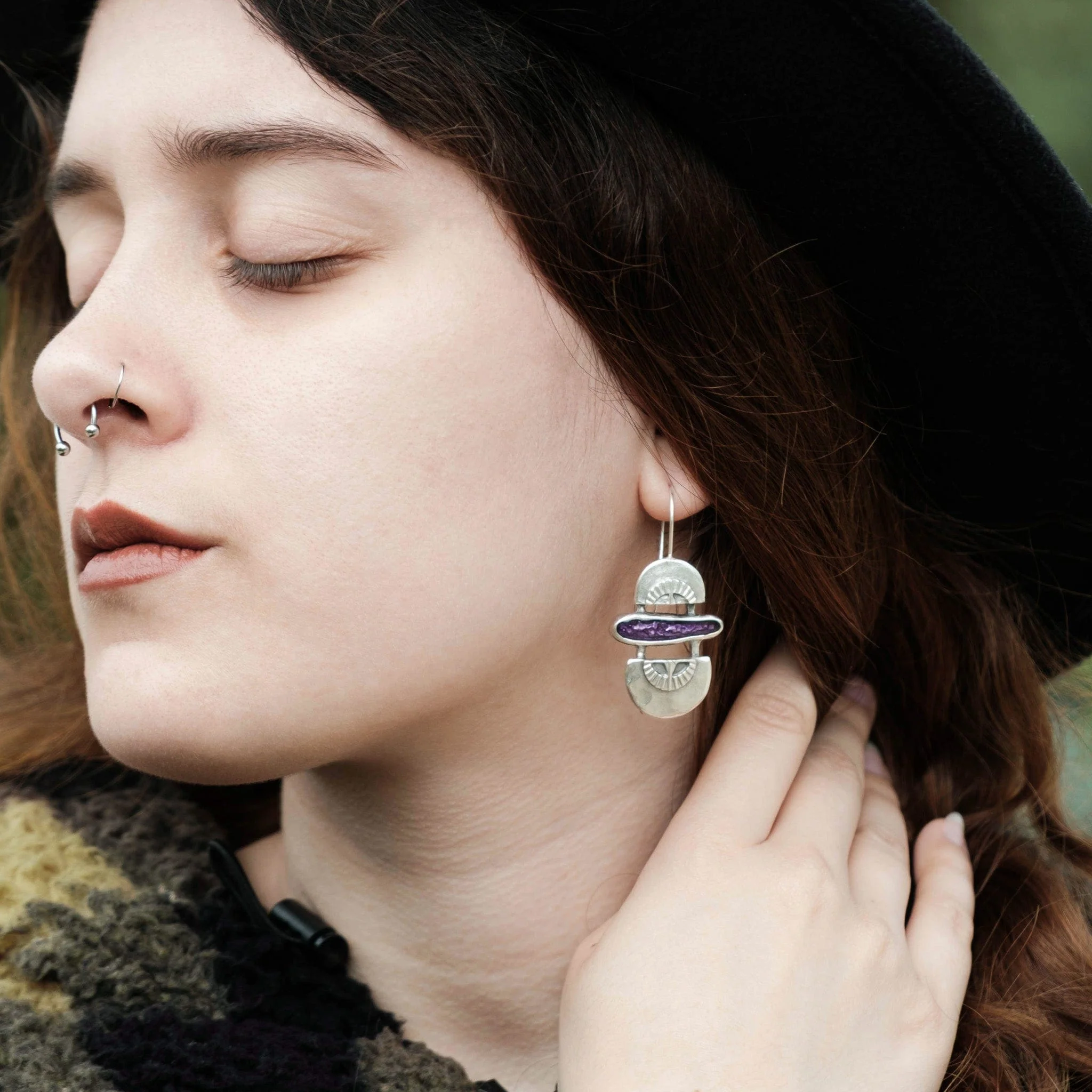 Splash of Bohemia Earrings - Image 3