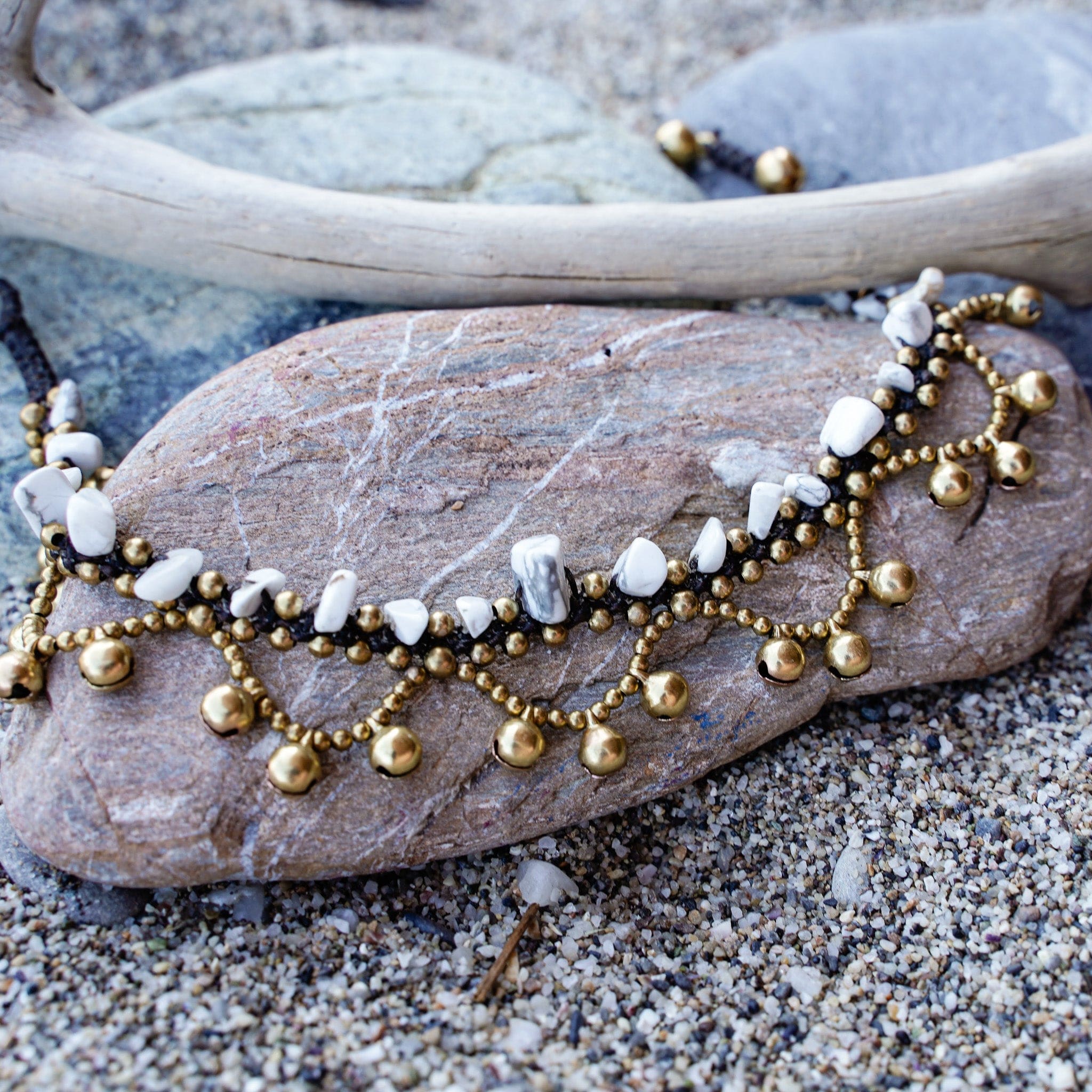 Sun-Kissed Knots Anklet - Image 3