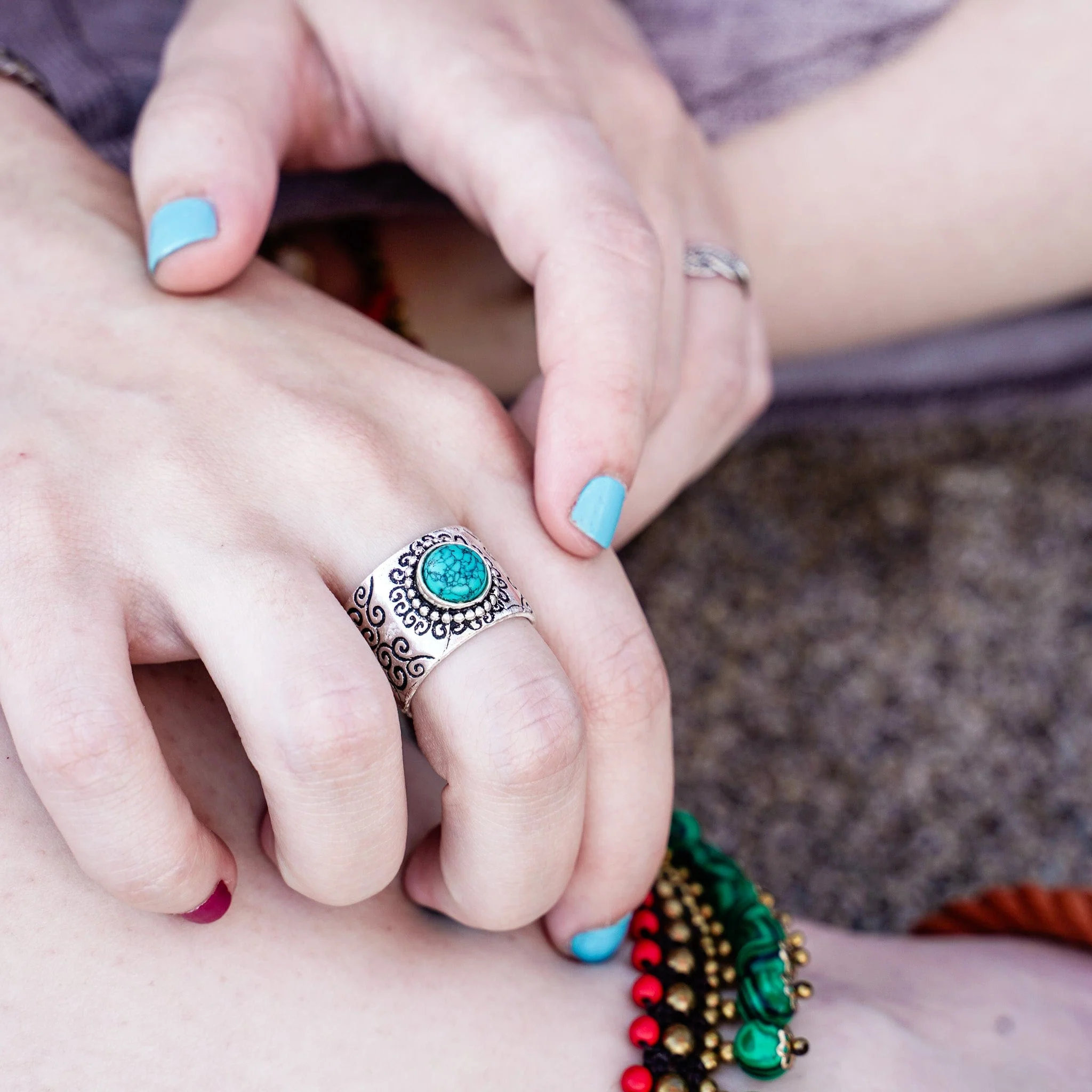 Turquoise of Heaven Ring - Image 4