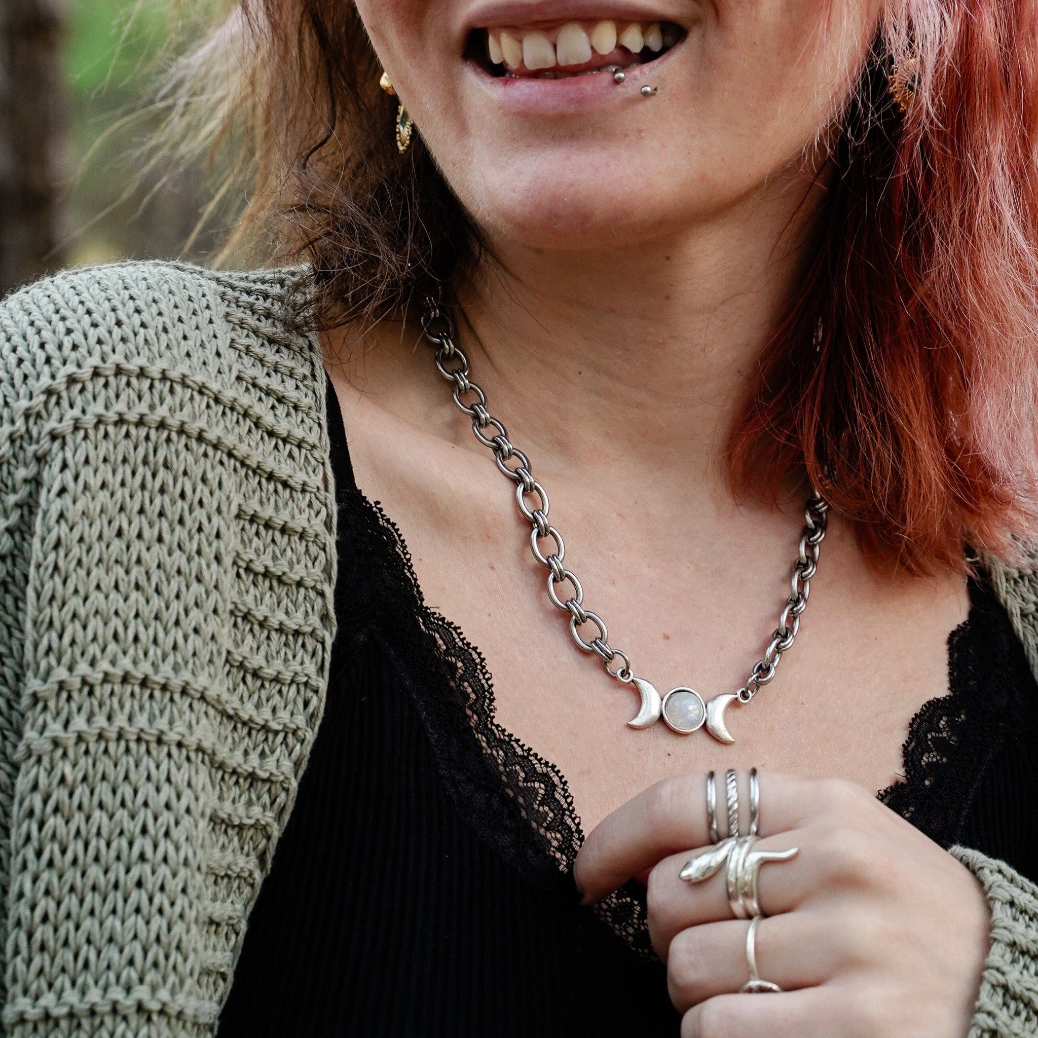 Wandering Moon Necklace