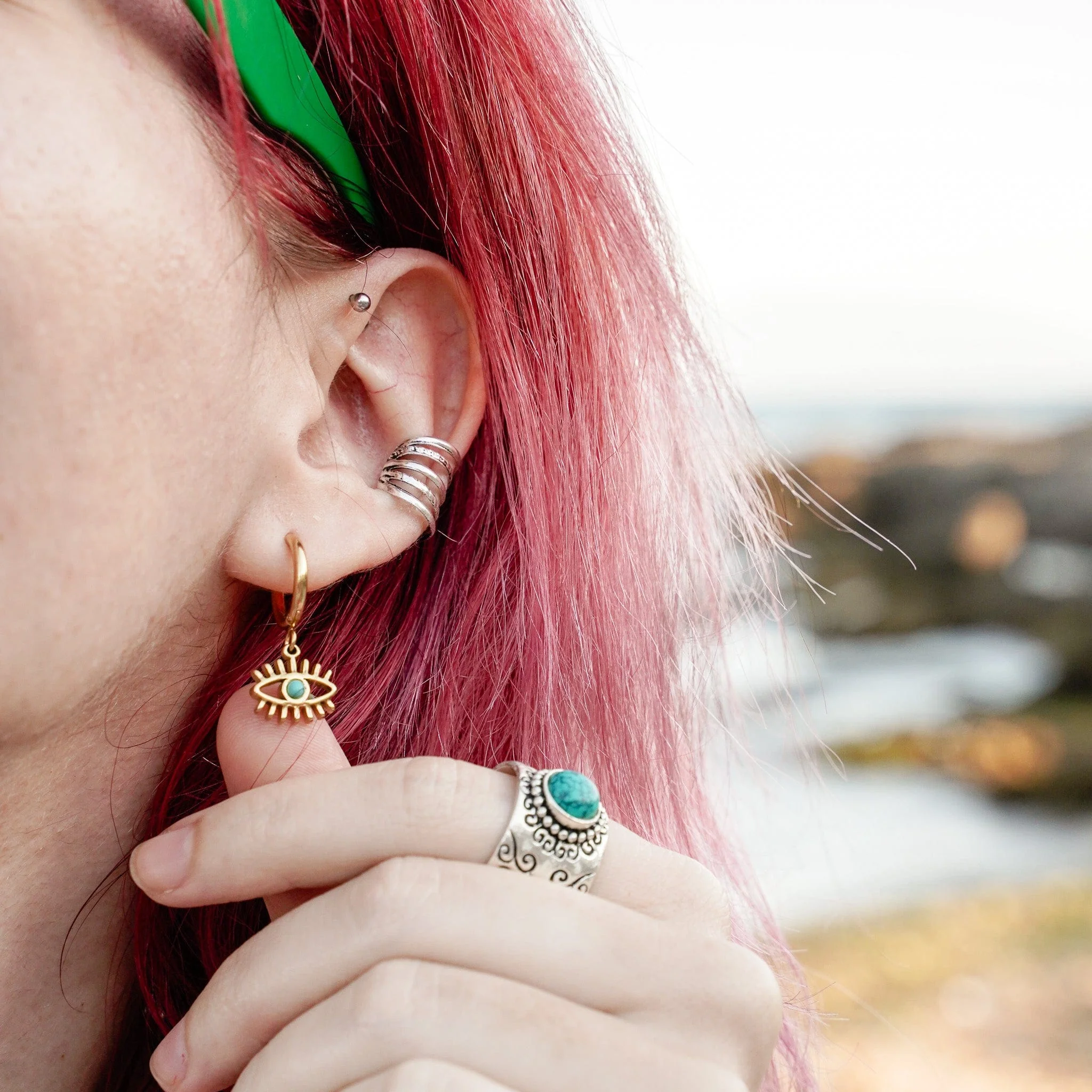 Whispering Guard Earrings - Image 2