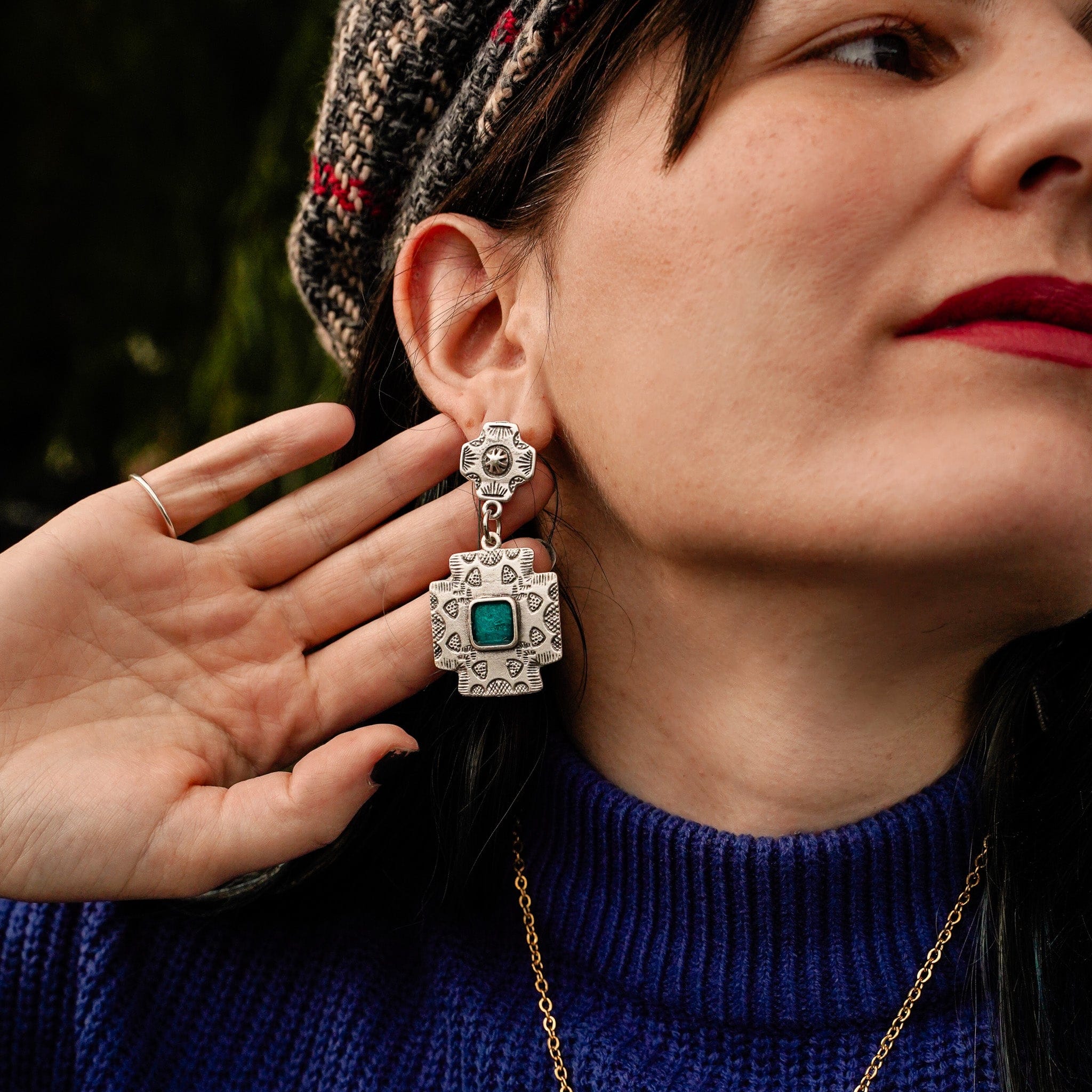 Wild Cross Earrings - Image 3